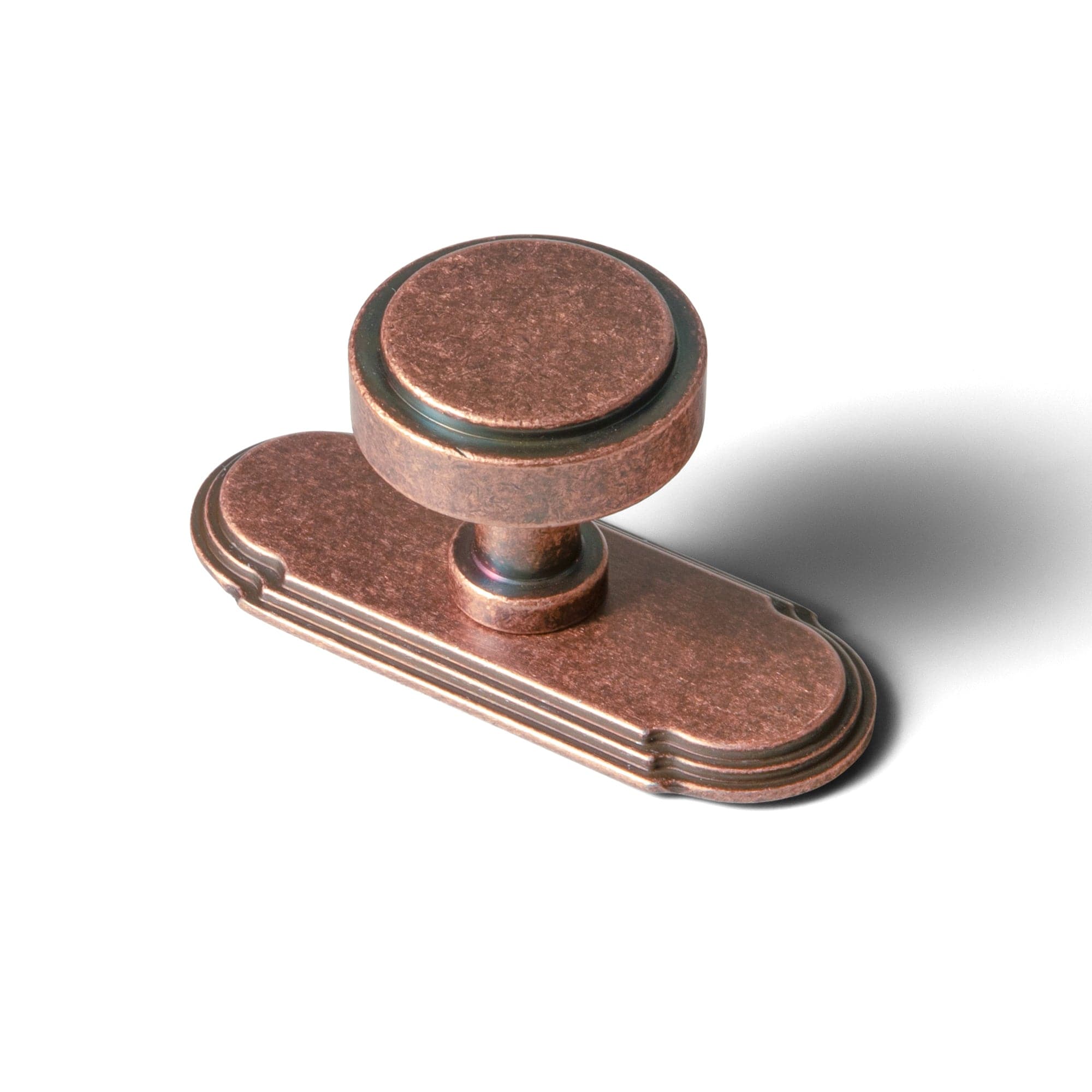 Goo-Ki Antique Copper / G014 / 6 Pack Simple Cylindrical Zinc Alloy Drawer Knob with Elegant Design
