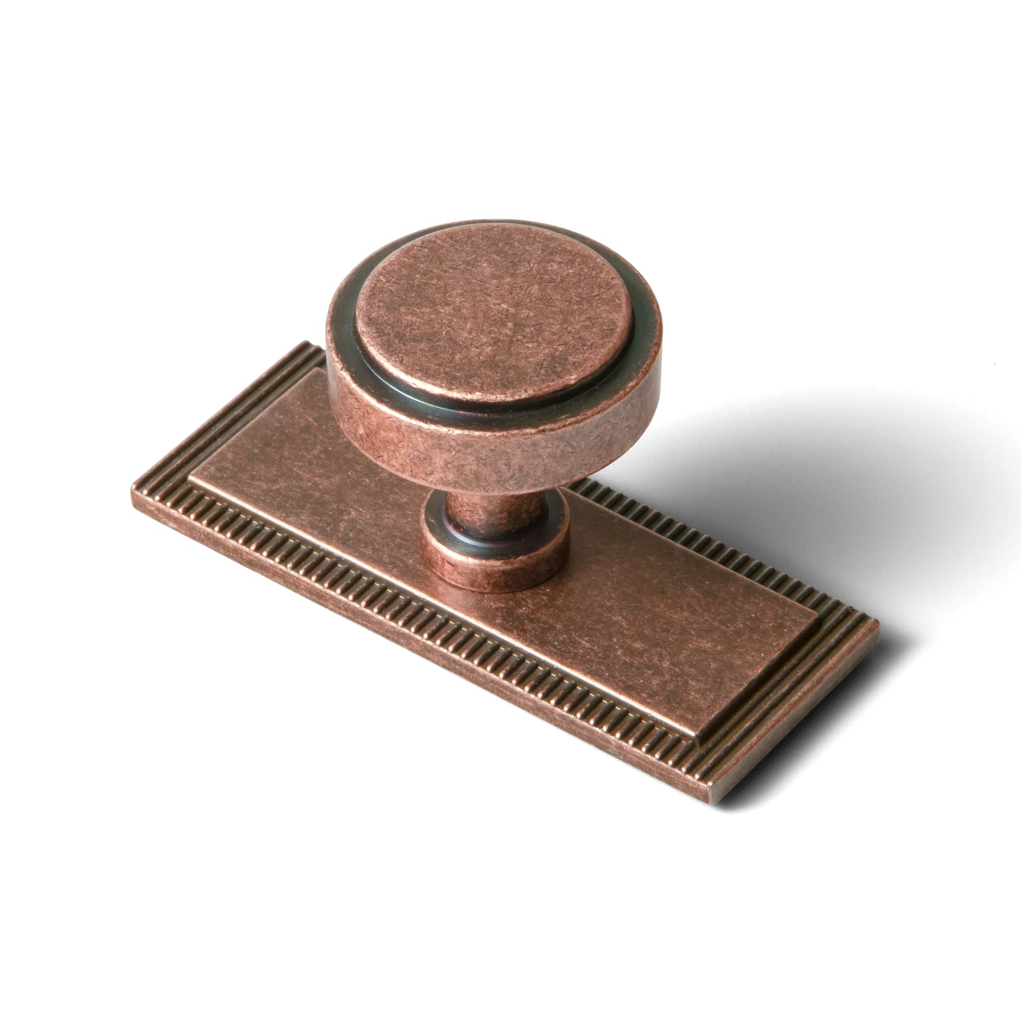 Goo-Ki Antique Copper / G022 / 6 Pack Simple Cylindrical Zinc Alloy Drawer Knob with Elegant Design