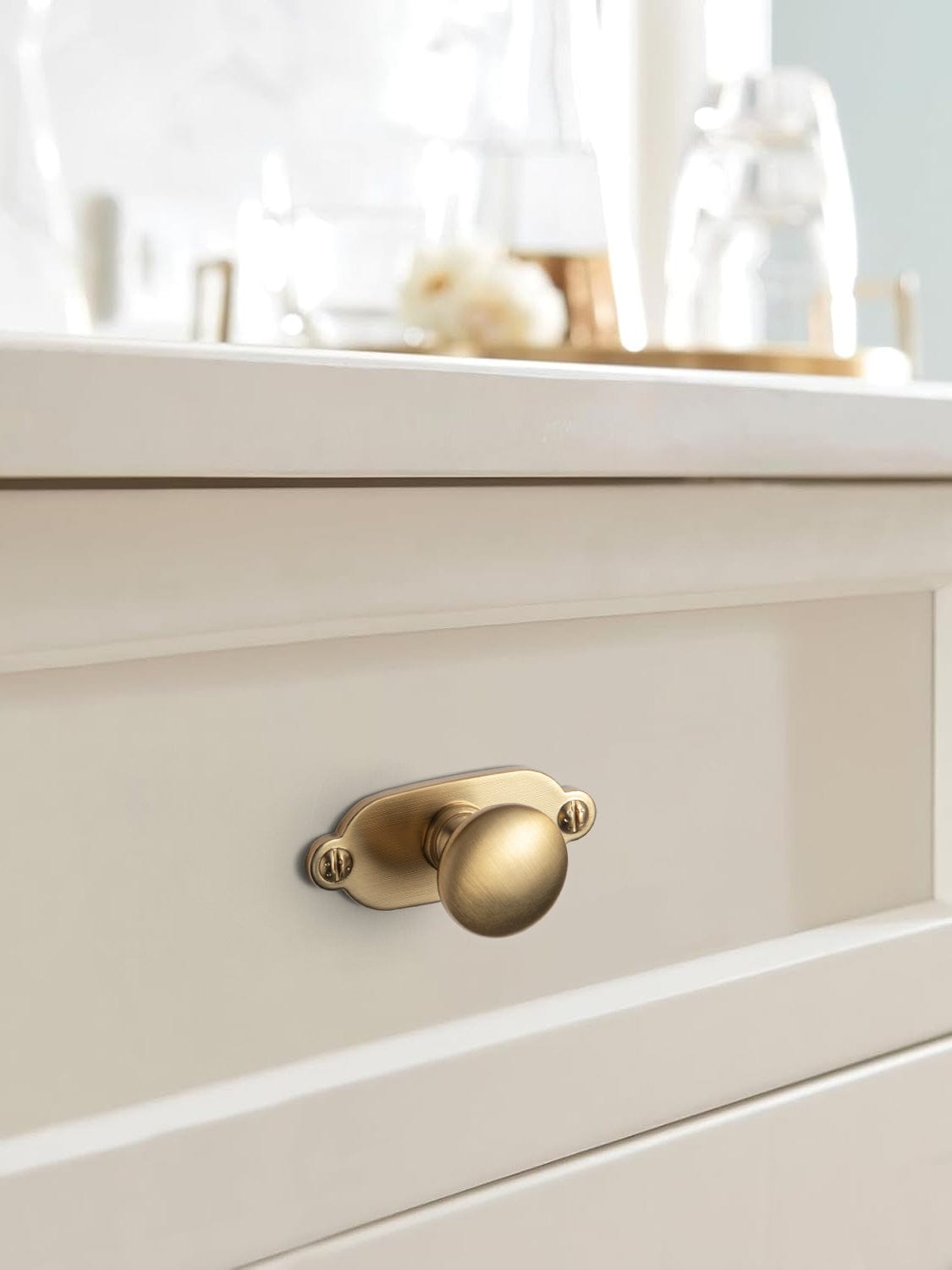 Goo-Ki Antique Drawer Pulls Solid Retro Bar Pull Furniture Hardware for Kitchen