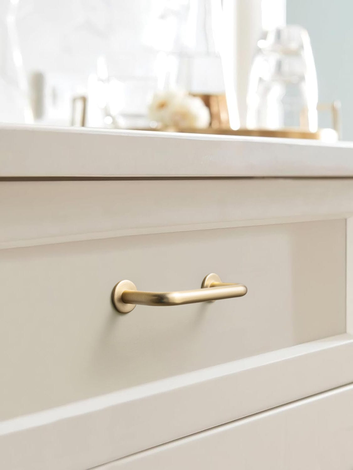 Goo-Ki Antique Drawer Pulls Solid Retro Bar Pull Furniture Hardware for Kitchen