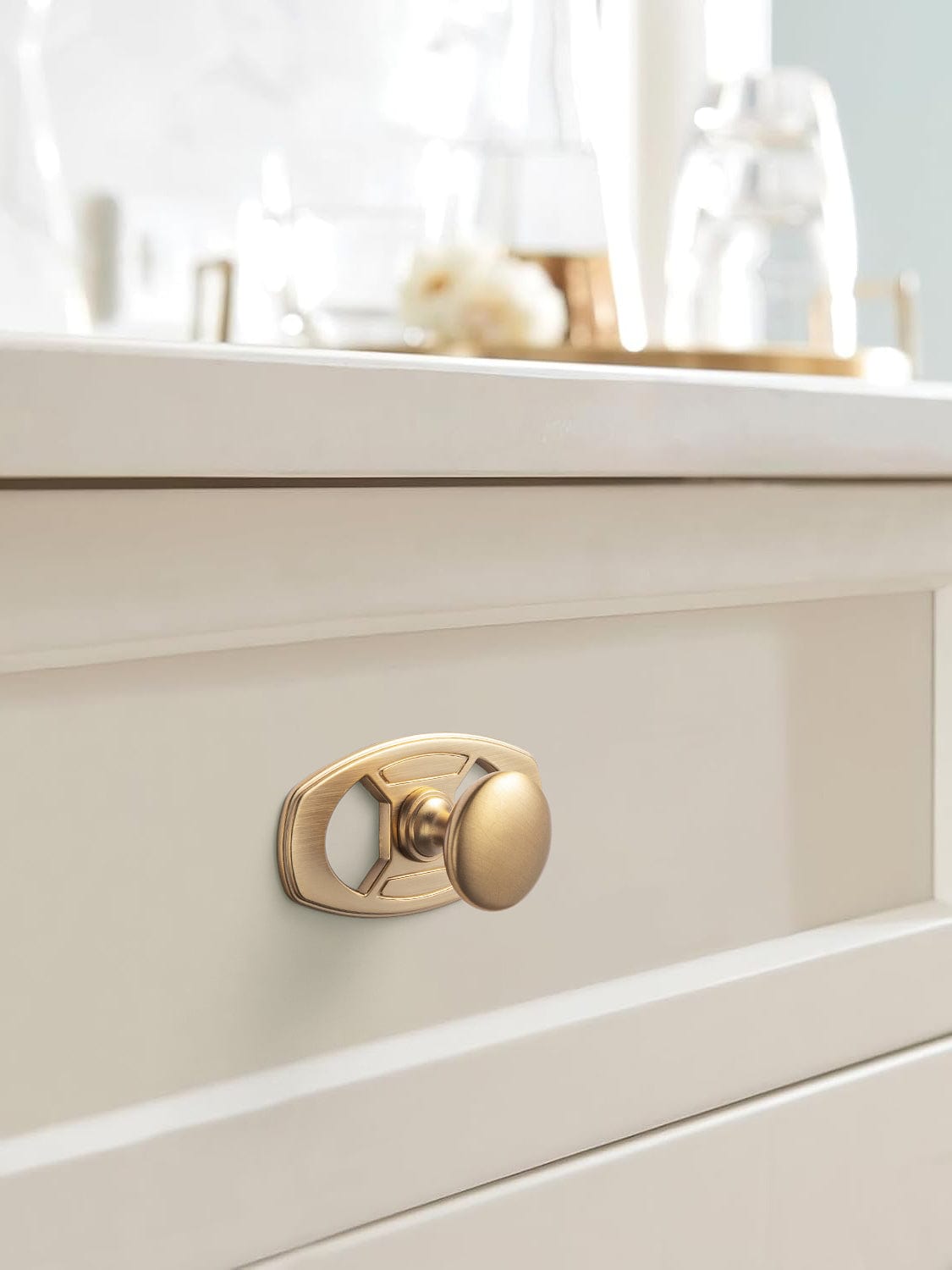 Goo-Ki Antique Drawer Pulls Solid Retro Bar Pull Furniture Hardware for Kitchen