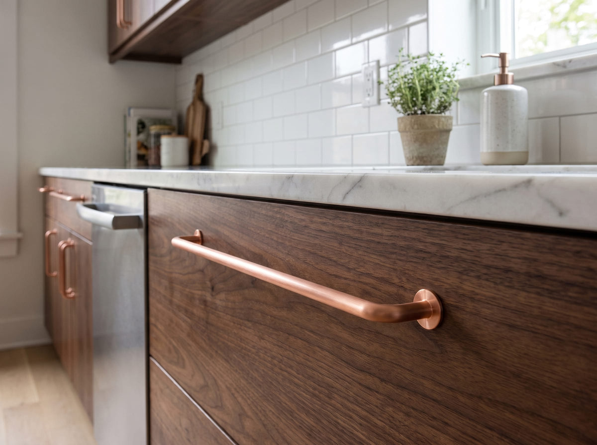 Goo-Ki Antique Drawer Pulls Solid Retro Bar Pull Furniture Hardware for Kitchen