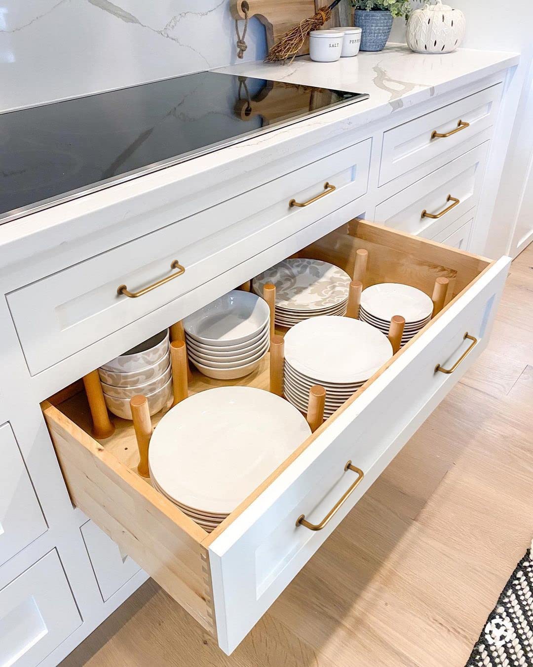 Goo-Ki Antique Drawer Pulls Solid Retro Bar Pull Furniture Hardware for Kitchen