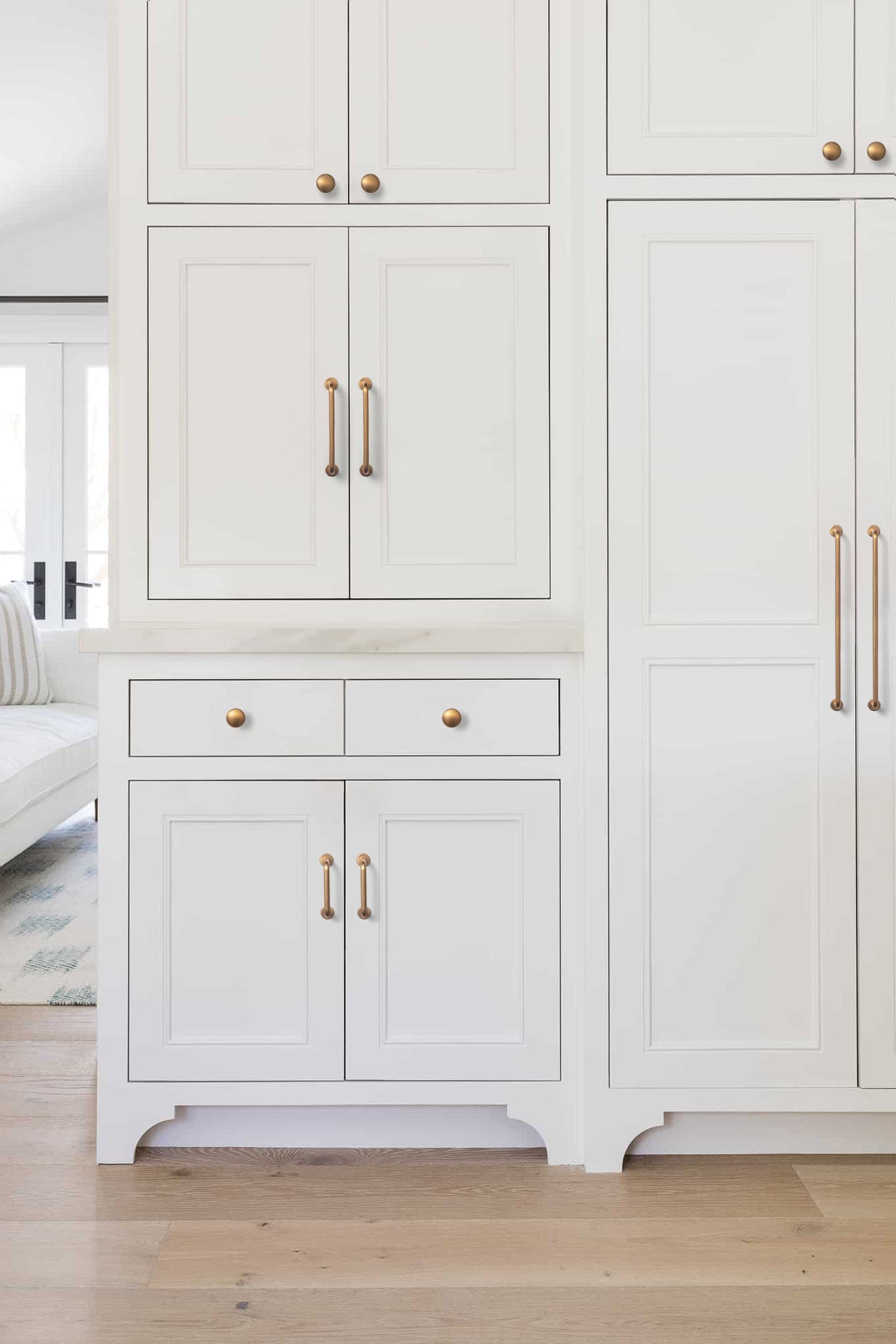 Goo-Ki Antique Drawer Pulls Solid Retro Bar Pull Furniture Hardware for Kitchen