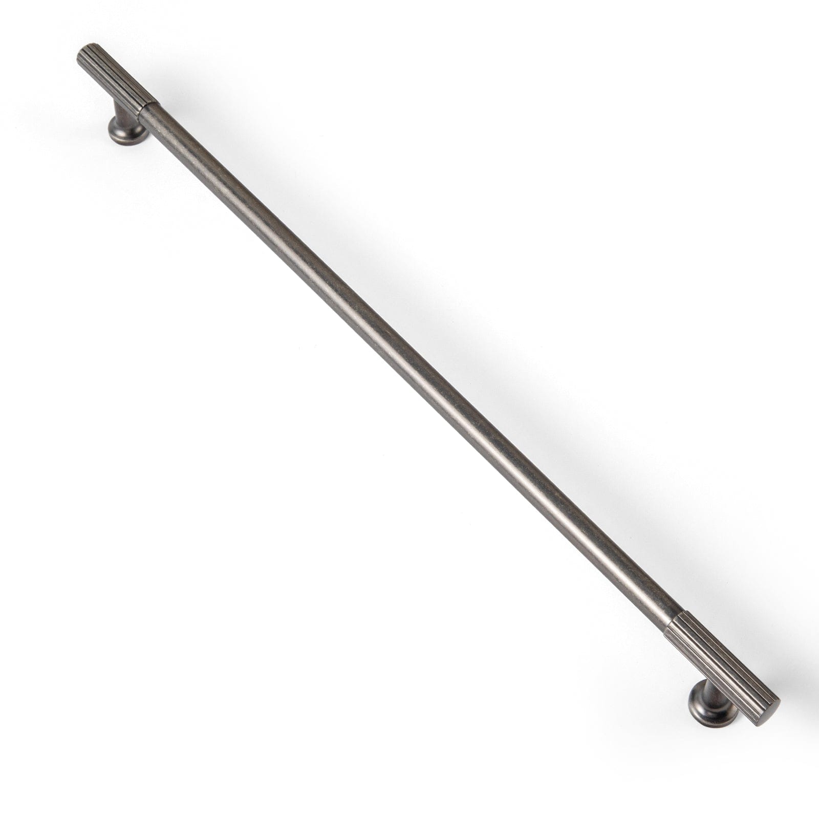 Goo-Ki Antique Nickel / 12.6'' Hole Center / 6 Pack Striped Decorations Cabinet Pull Retro Brass Cabinet Handles