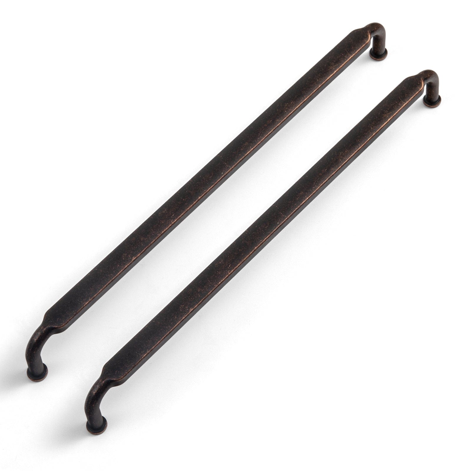 Goo-Ki Antique Oil Rubbed Bronze / 10'' Hole Center / 6 Pack Distressed Antique Brass Cabinet Pulls American Style Drawer Pulls Retro Furniture Knob