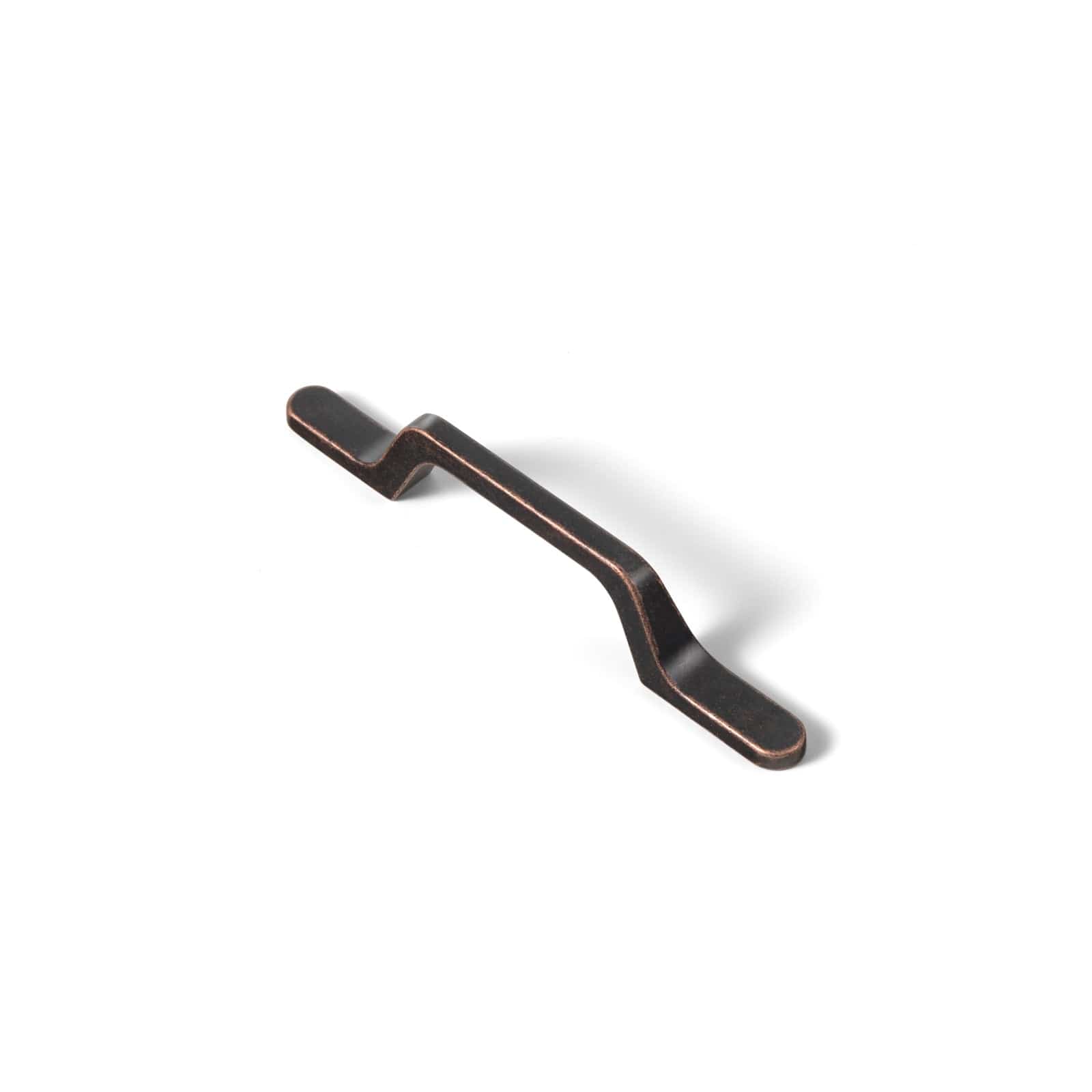 Goo-Ki Antique Oil Rubbed Bronze / 3'' Hole Center / 6 Pack European Style Retro Brass Drawer Pulls for Dresser Cupboard Vintage Bronze Bar Pulls