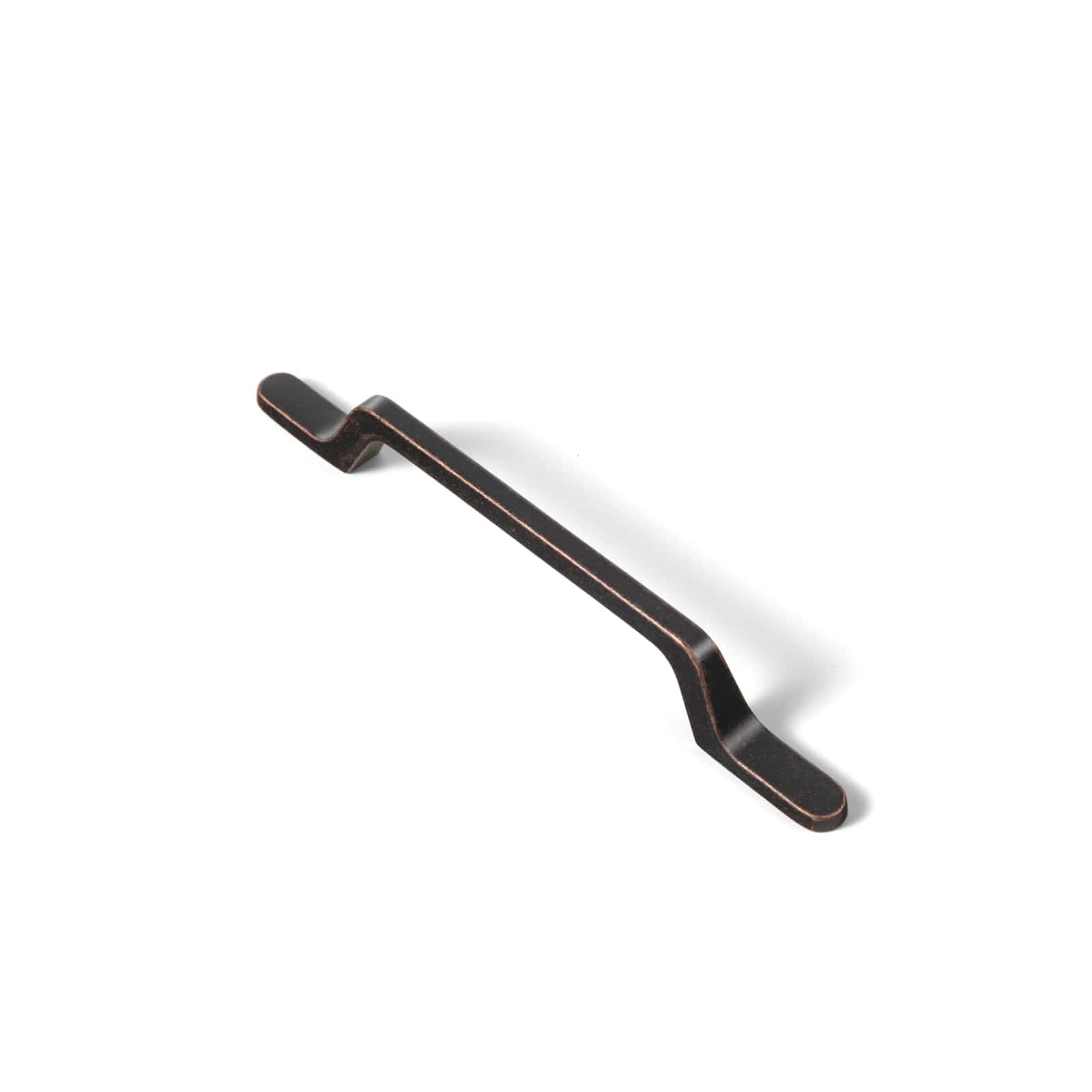 Goo-Ki Antique Oil Rubbed Bronze / 5'' Hole Center / 6 Pack European Style Retro Brass Drawer Pulls for Dresser Cupboard Vintage Bronze Bar Pulls