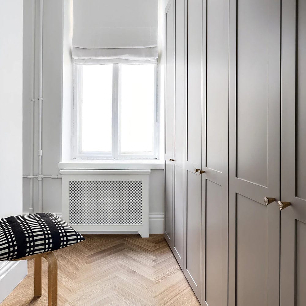 Goo-Ki Antique Style Conical Knob Retro Triangle Pattern Drawer Hardware Unique Cabinet Knob