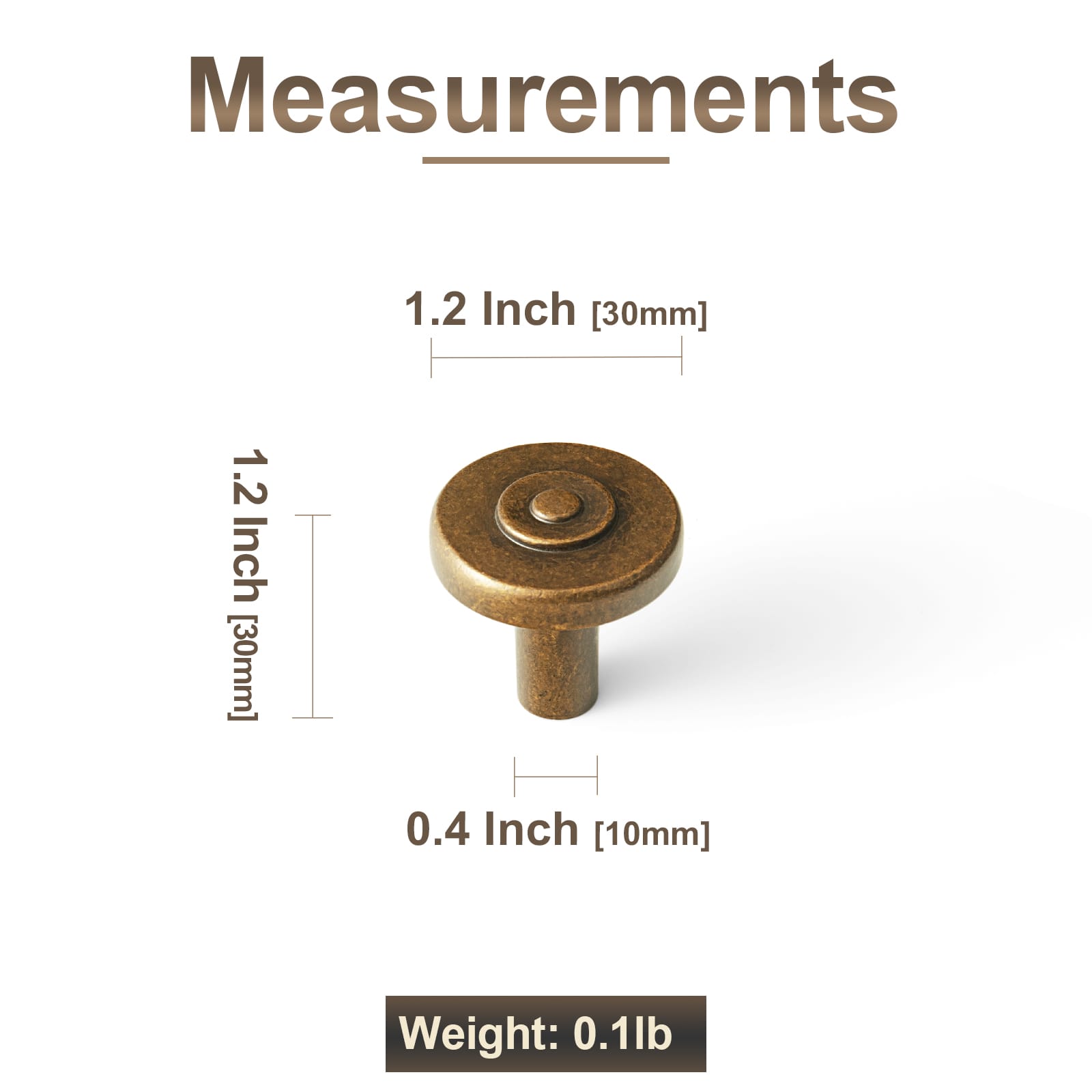 Goo-Ki Assorted Shaped Zinc Alloy Cabinet Hardware - Knobs and Back Plates for Stylish Furniture