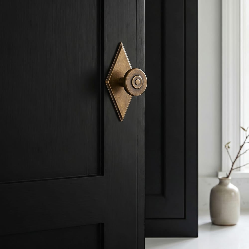 Goo-Ki Assorted Shaped Zinc Alloy Cabinet Hardware - Knobs and Back Plates for Stylish Furniture