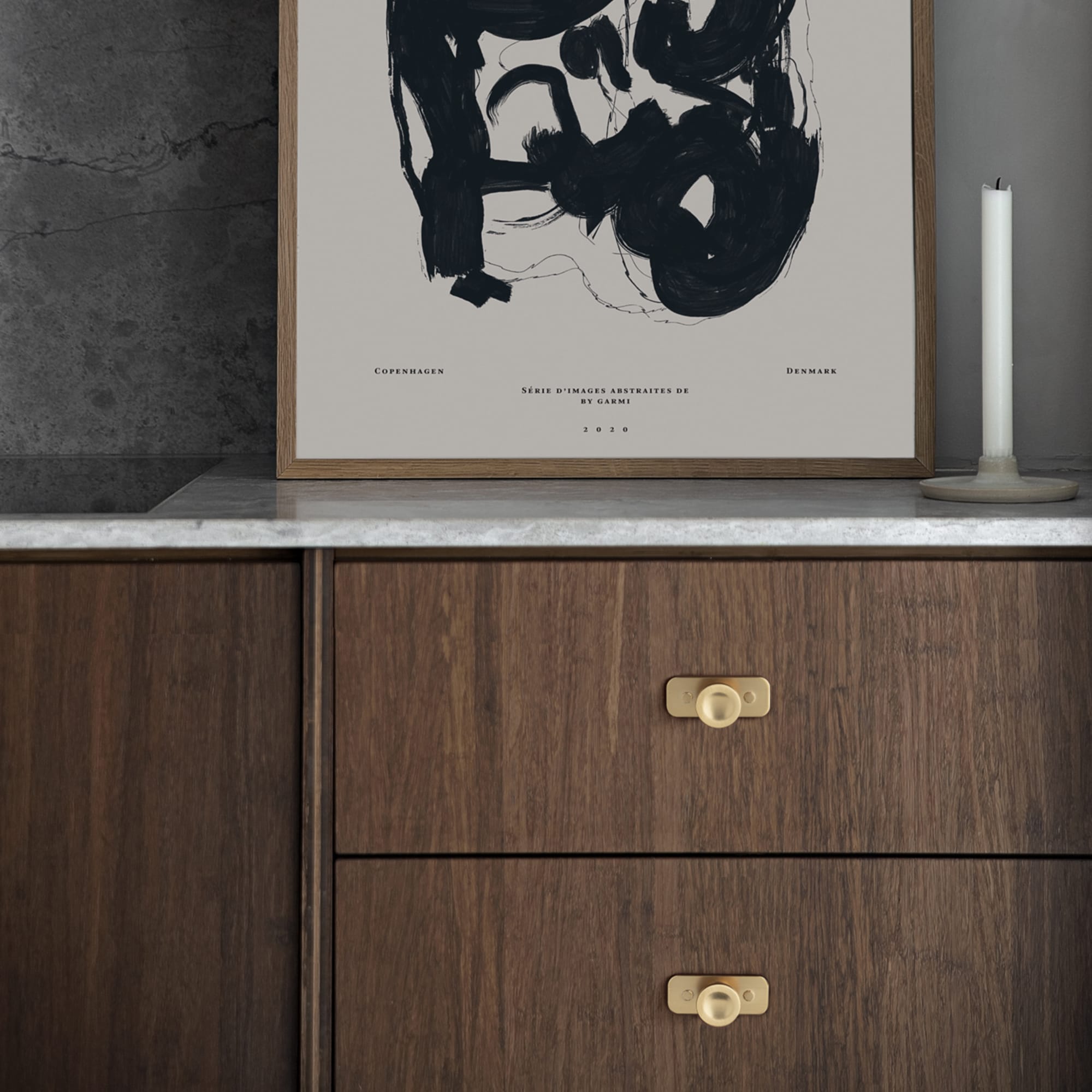 Goo-Ki Assorted Shaped Zinc Alloy Cabinet Hardware - Knobs and Back Plates for Stylish Furniture