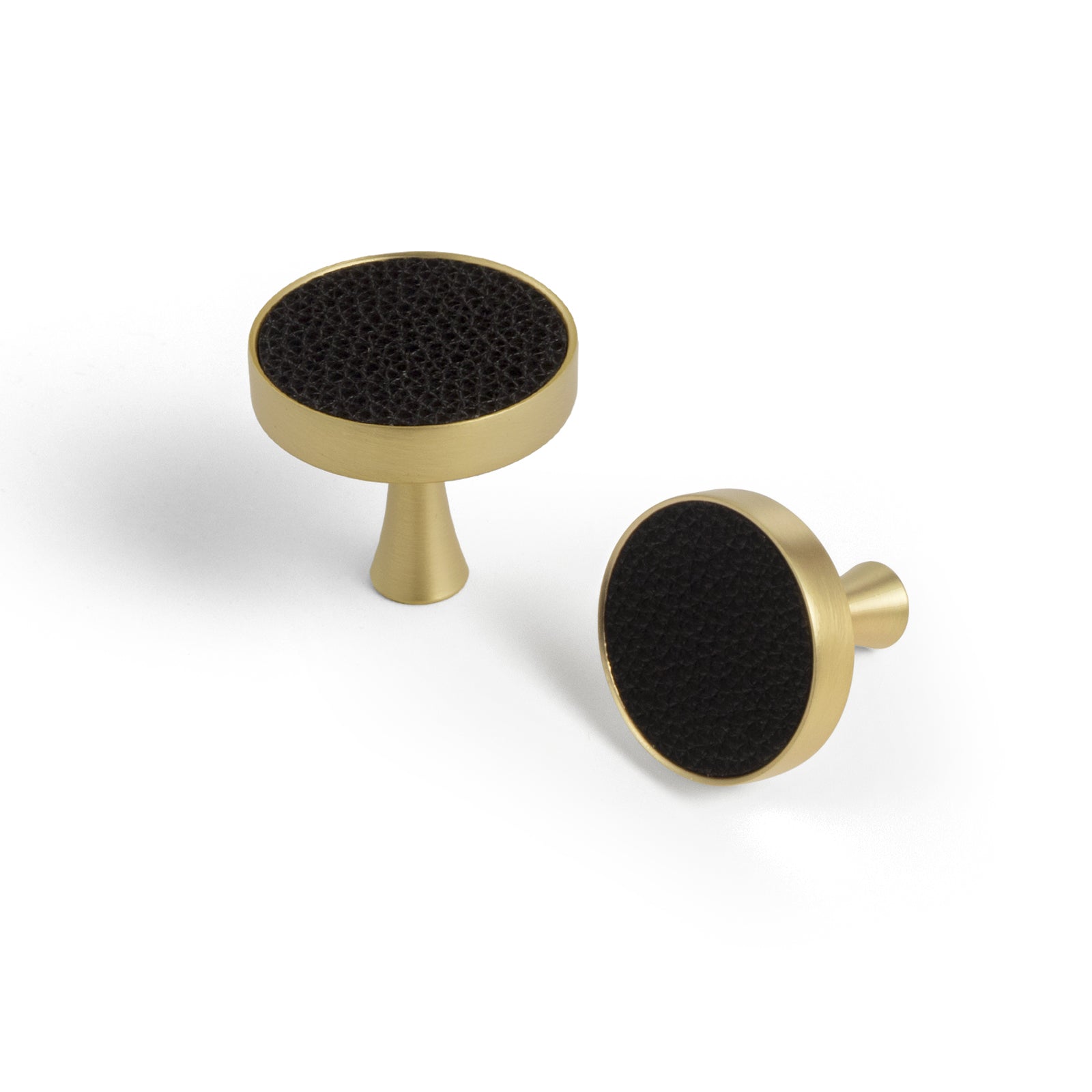 Goo-Ki Black Cowhide / Knob / 6 Pack 1826