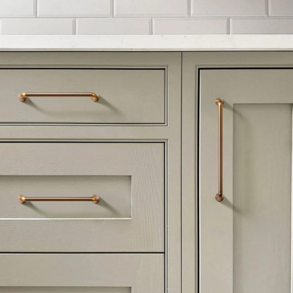 Goo-Ki Bronze Drawer Pulls Kitchen Cabinet Hardware Modern Dresser Furniture Handles