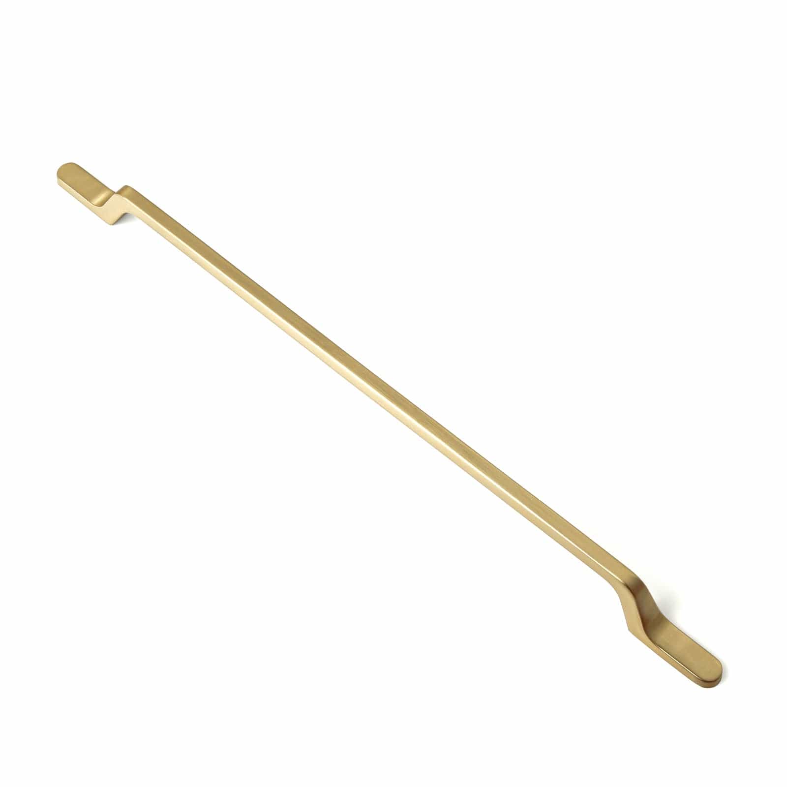 Goo-Ki Brushed Brass / 11.3'' Hole Center / 6 Pack European Style Retro Brass Drawer Pulls for Dresser Cupboard Vintage Bronze Bar Pulls