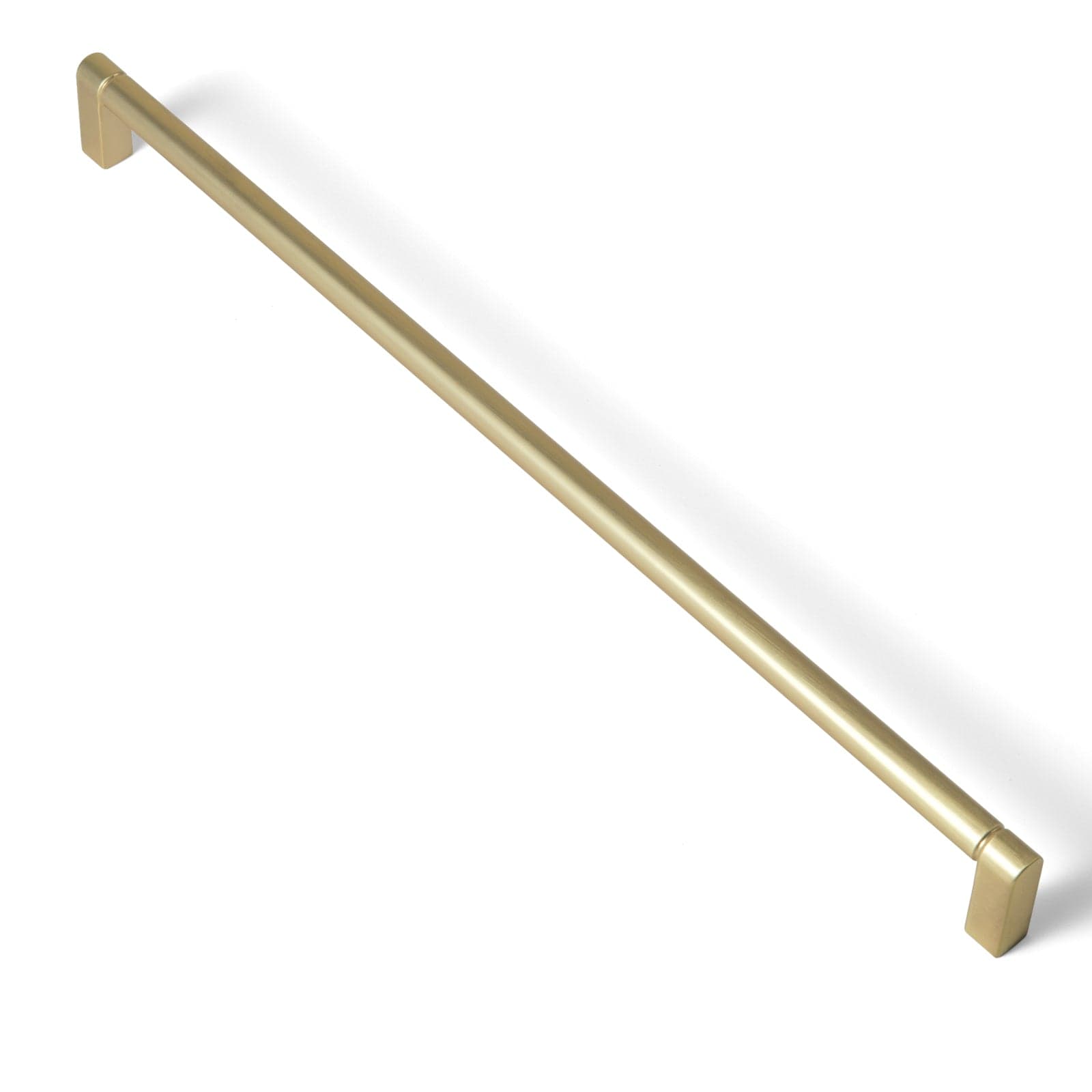 Goo-Ki Brushed Brass / 12.6'' Hole Center / 6 Pack Retro Vintage Bronze Cabinet Pull Dresser Handles for Cupboard