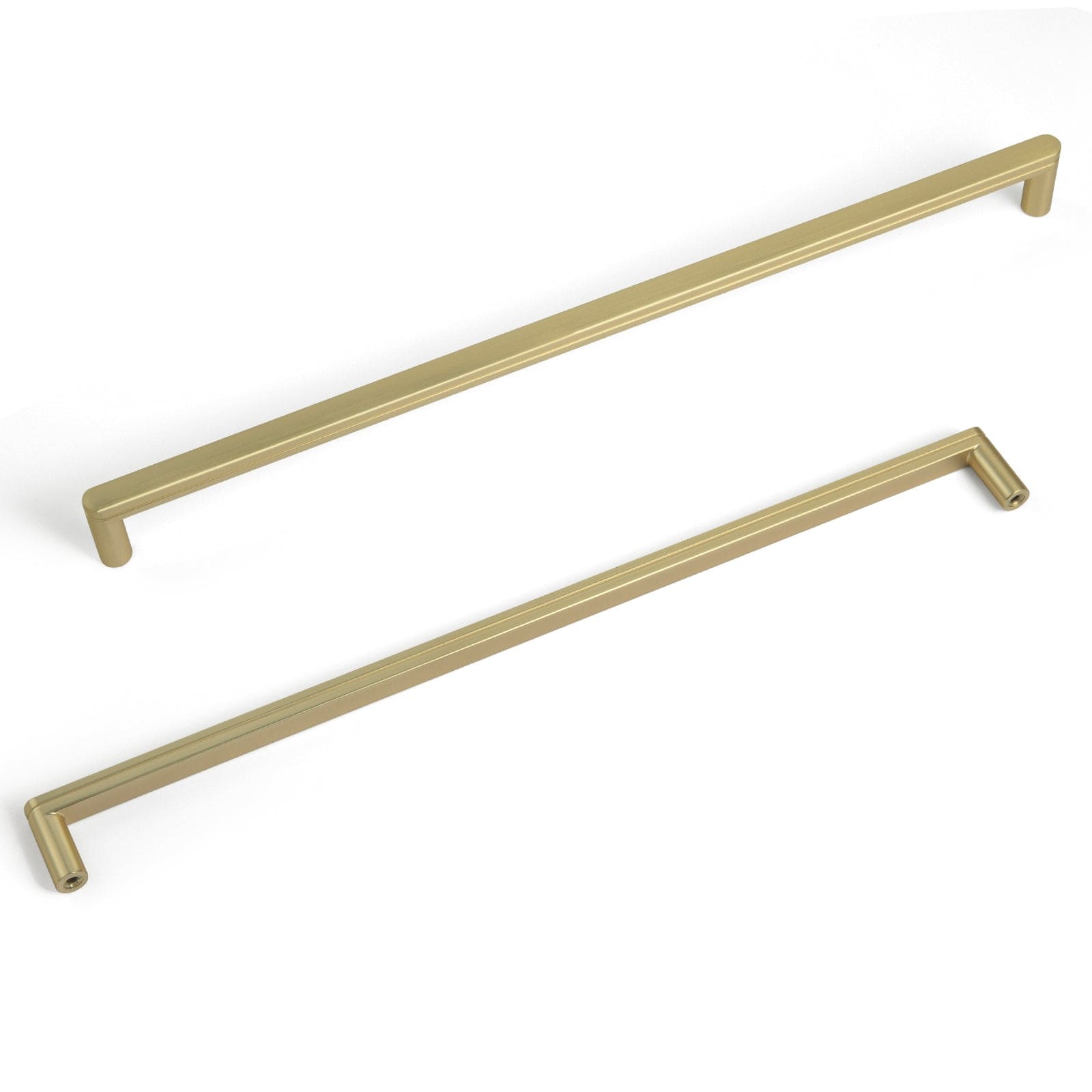 Goo-Ki Brushed Brass / 12.6‘’ Hole Center / 6 Pack Vintage Carved Cabinet Pulls Antique Brass Kitchen Hardware