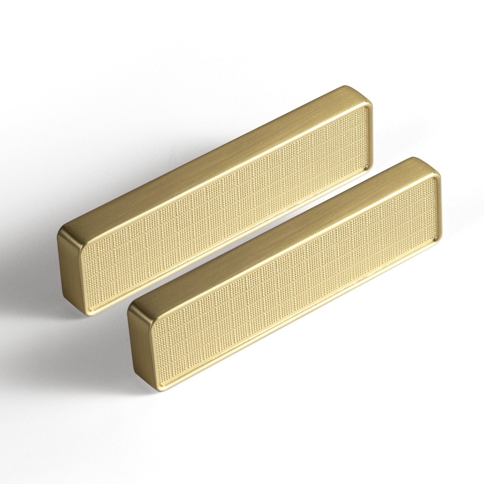 Goo-Ki Brushed Brass / 2.5'' Hole Center / 6 Pack 2061