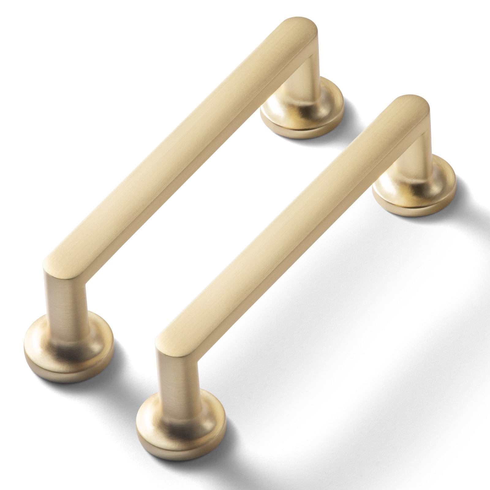 Goo-Ki Brushed Brass / 3.78'' Hole Center / 6 Pack 9590