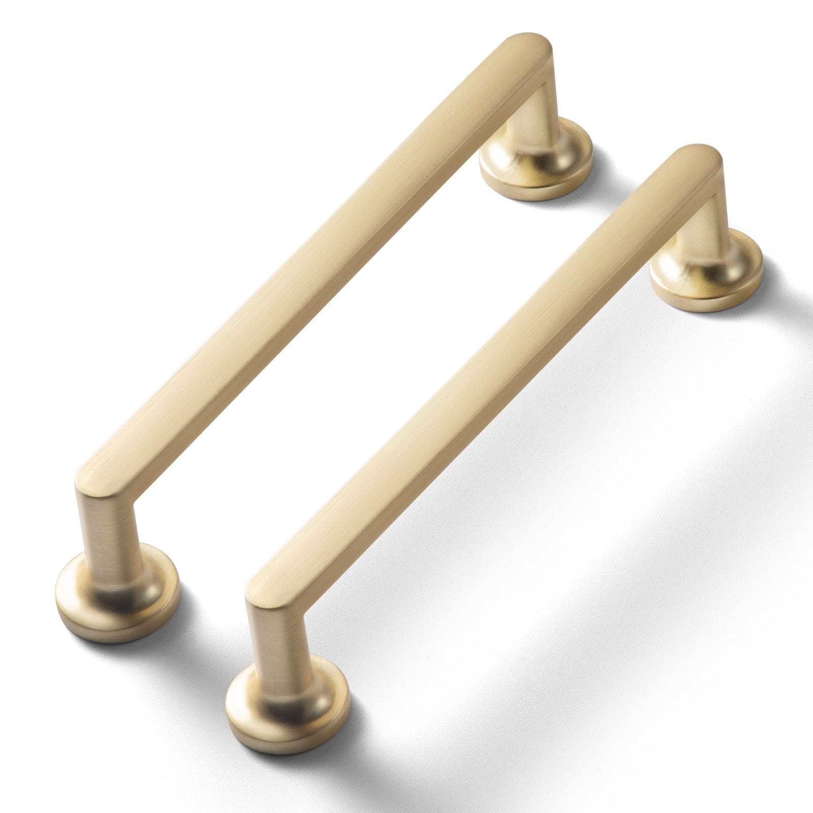 Goo-Ki Brushed Brass / 5'' Hole Center / 6 Pack 9590