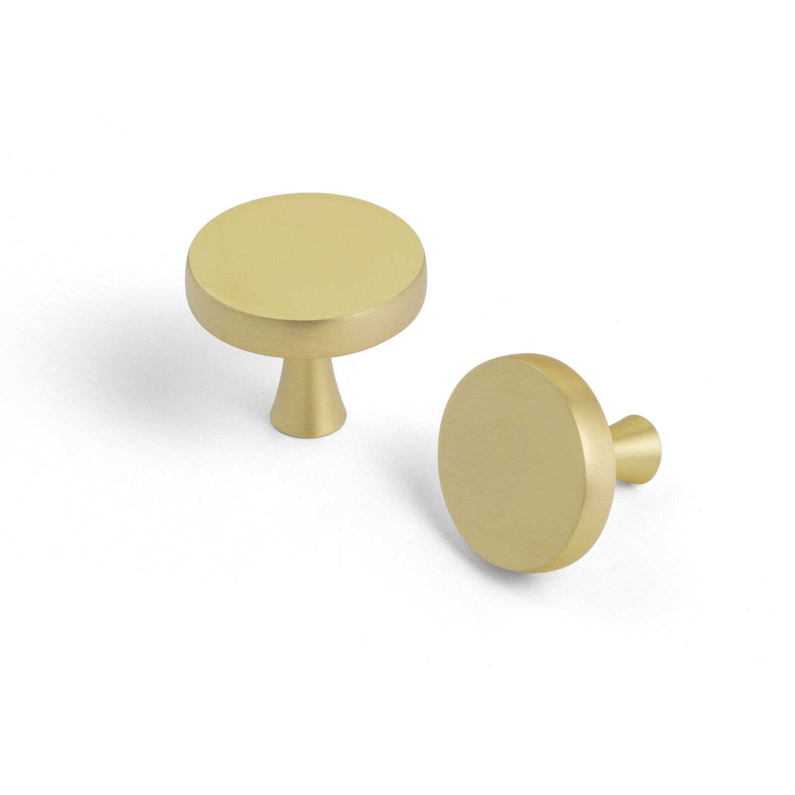 Goo-Ki Brushed Brass / Knob / 6 Pack 1826