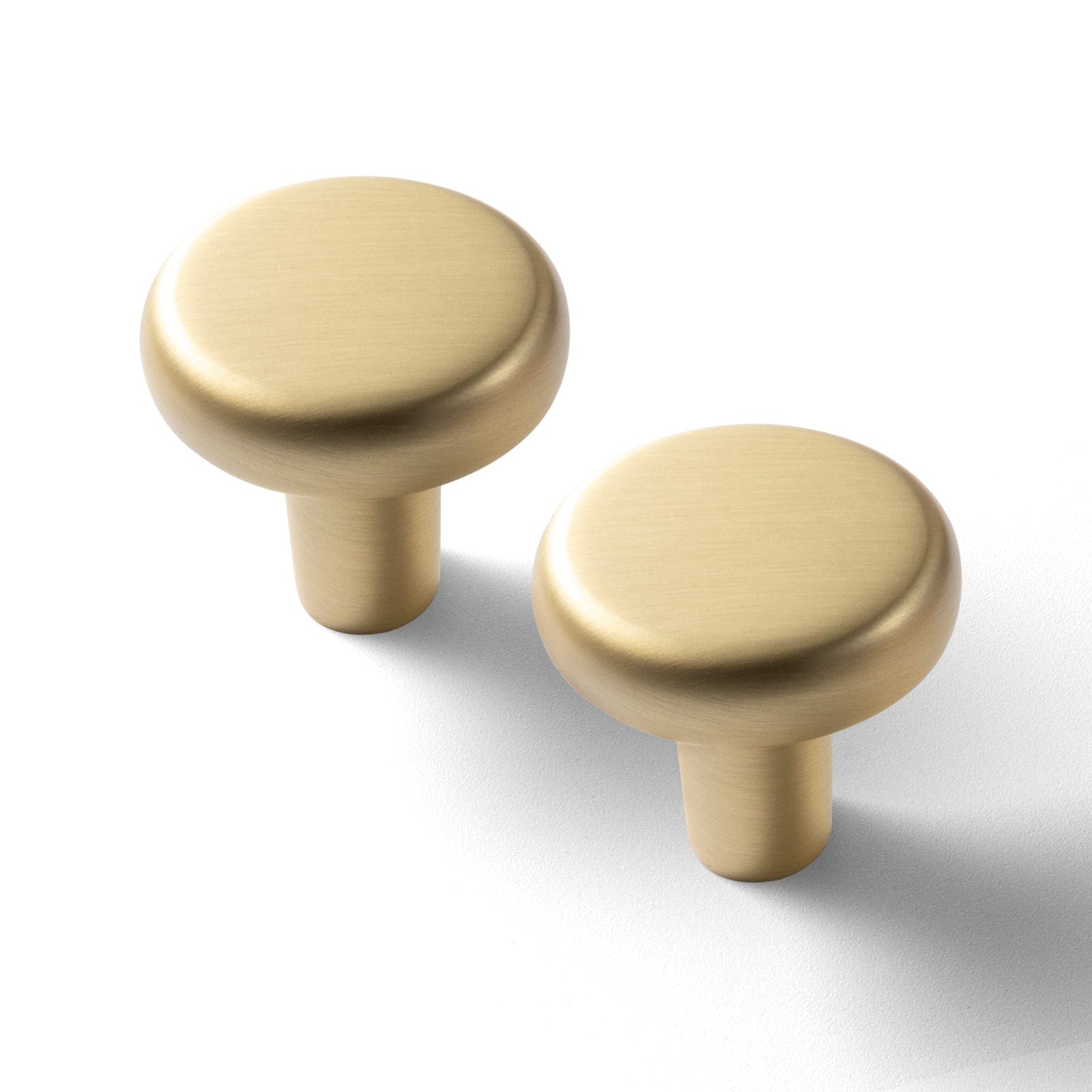 Goo-Ki Brushed Brass / Knob / 6 Pack 9590