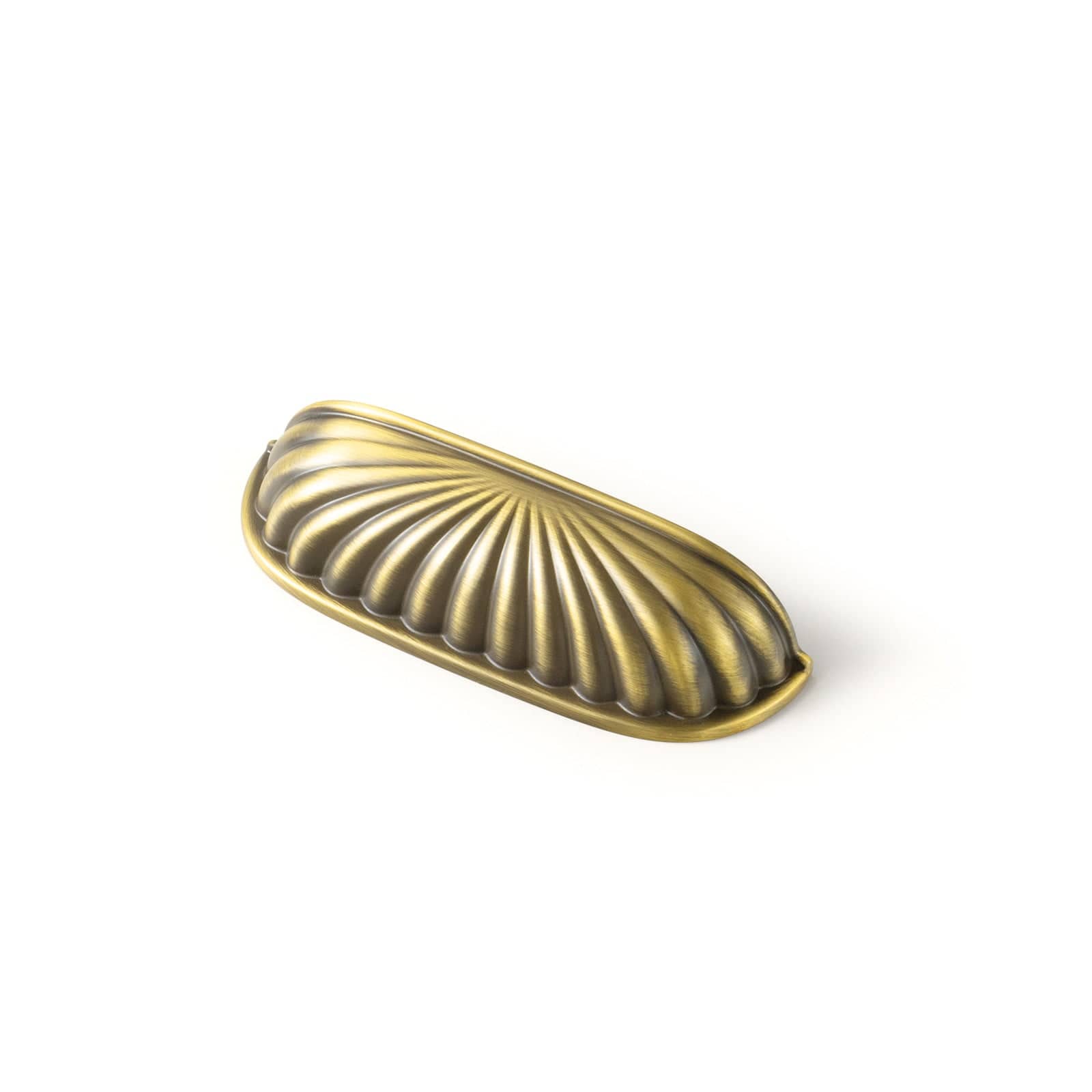 Goo-Ki Brushed Bronze / 3'' Hole Center / 6 Pack Brushed Bronze Cabinet Pulls Luxury Zinc Alloy Din Cup Drawer Pulls