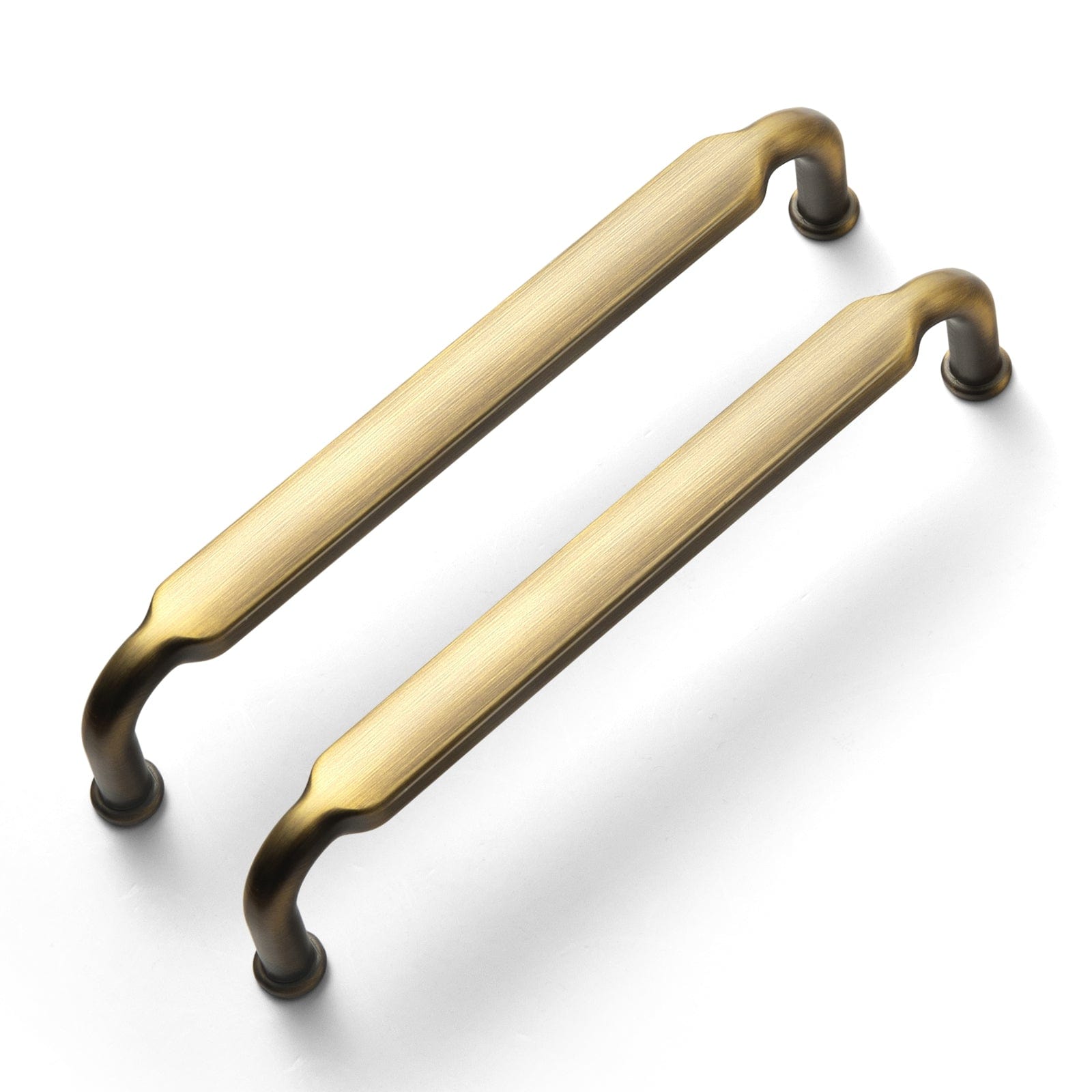 Goo-Ki Brushed Bronze / 5'' Hole Center / 6 Pack Brushed Bronze Cabinet Pulls American Style Drawer Handles Modern Furniture Hardware