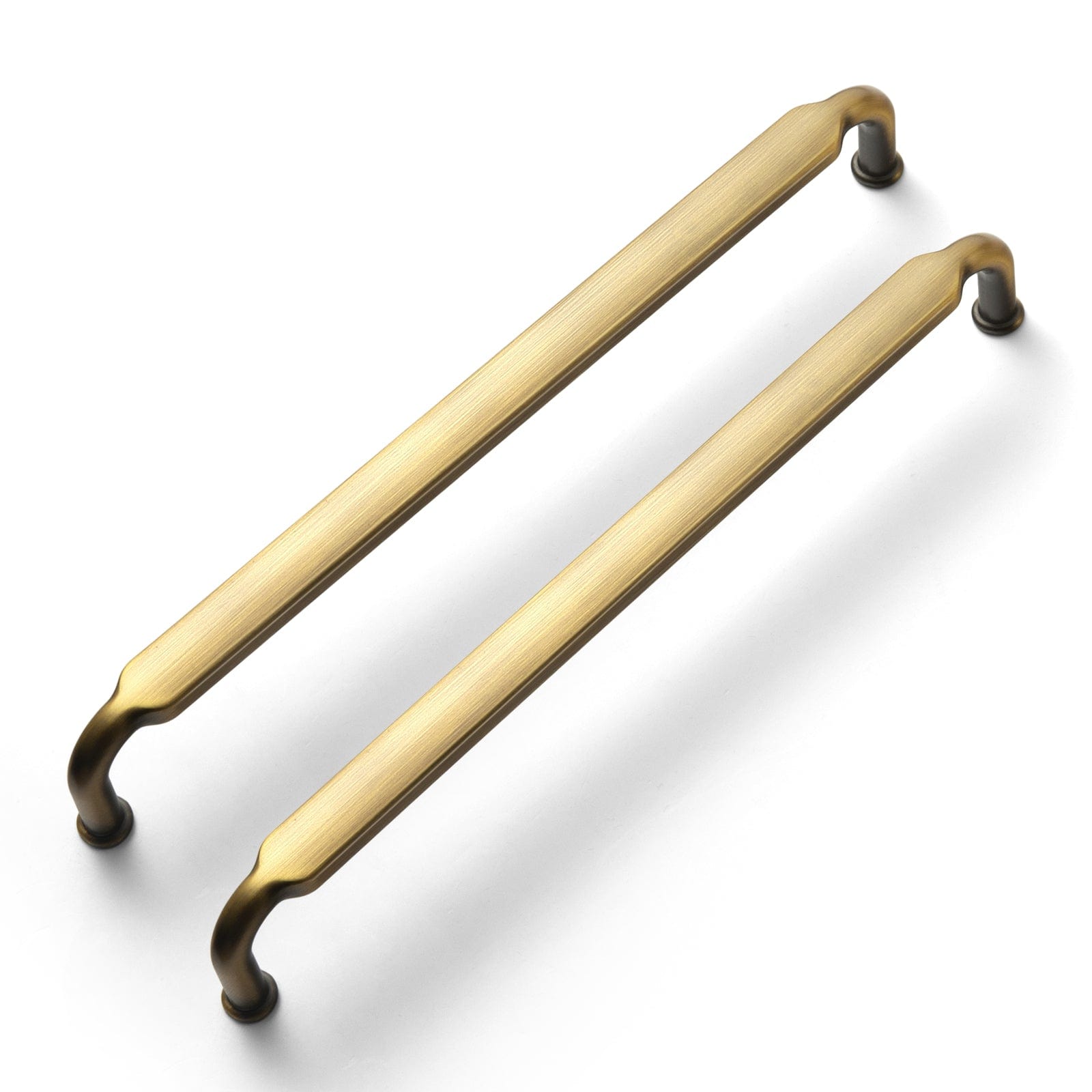 Goo-Ki Brushed Bronze / 7.6'' Hole Center / 6 Pack Brushed Bronze Cabinet Pulls American Style Drawer Handles Modern Furniture Hardware