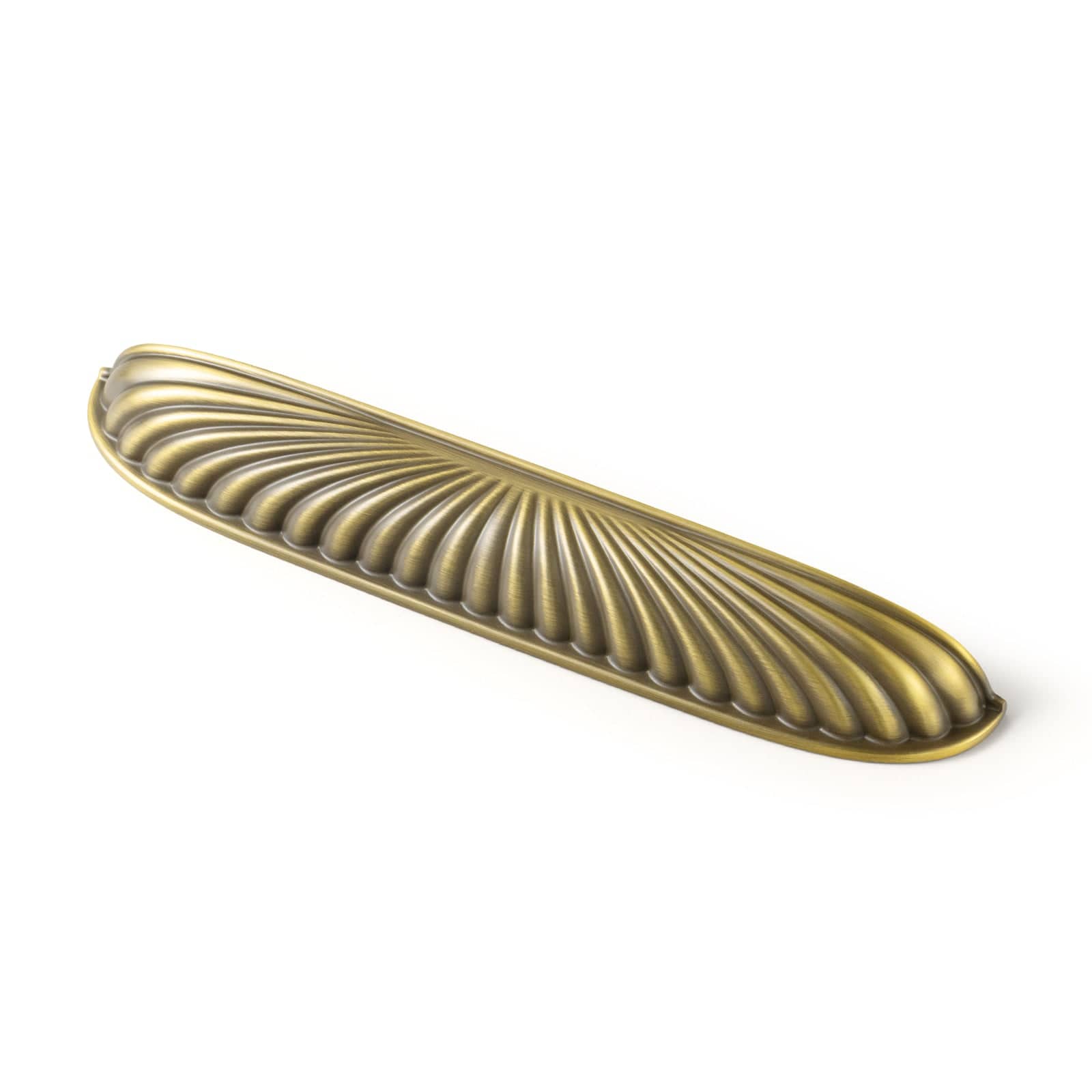 Goo-Ki Brushed Bronze / 7.6'' Hole Center / 6 Pack Brushed Bronze Cabinet Pulls Luxury Zinc Alloy Din Cup Drawer Pulls