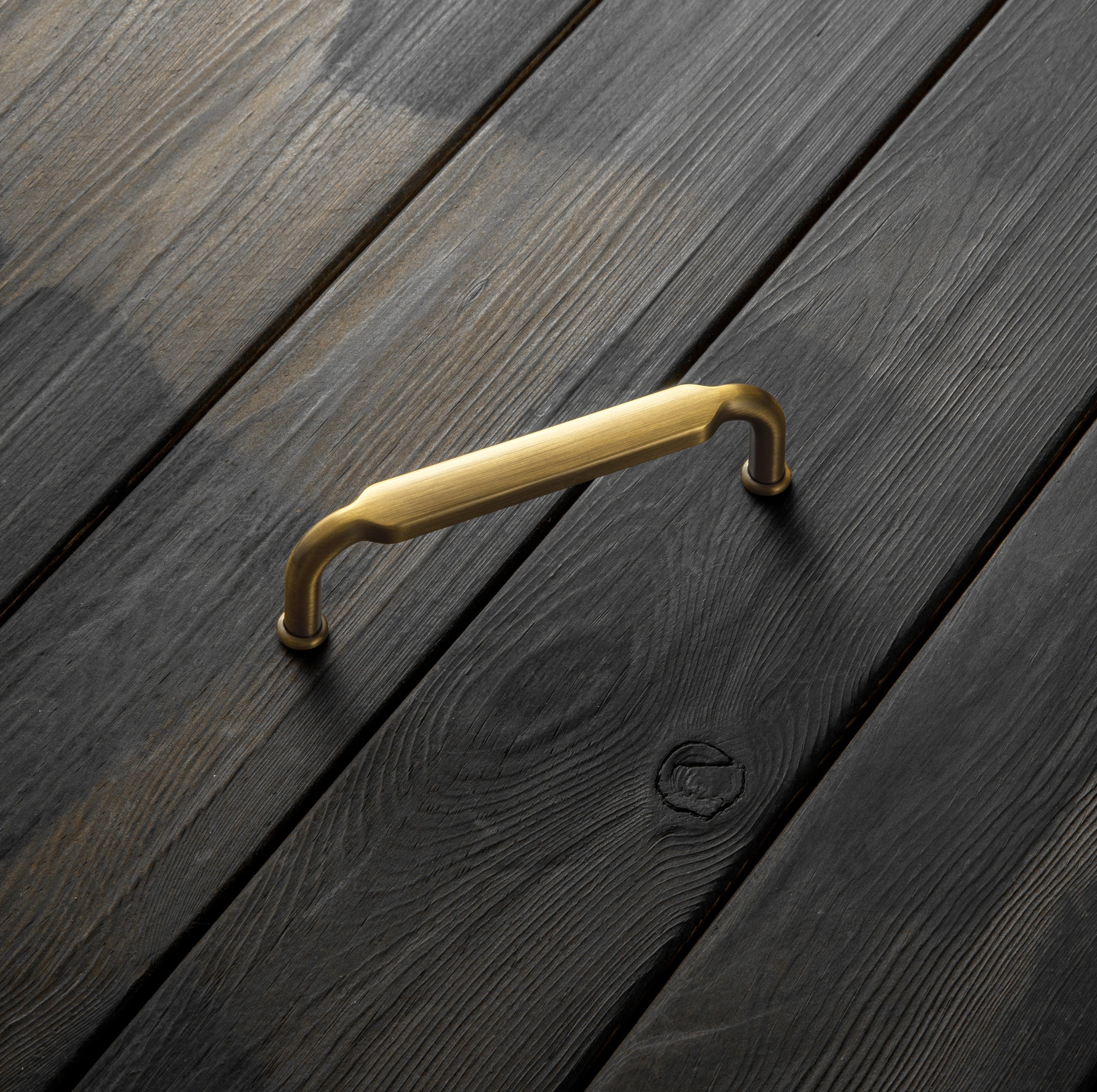 Goo-Ki Brushed Bronze Cabinet Pulls American Style Drawer Handles Modern Furniture Hardware