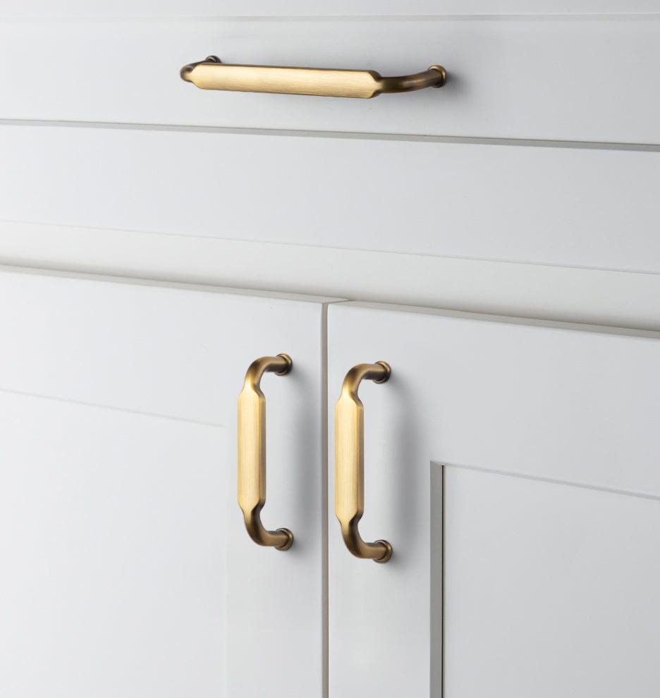 Goo-Ki Brushed Bronze Cabinet Pulls American Style Drawer Handles Modern Furniture Hardware