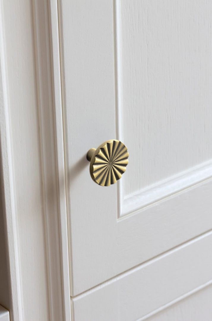 Goo-Ki Brushed Bronze Cabinet Pulls Luxury Zinc Alloy Din Cup Drawer Pulls