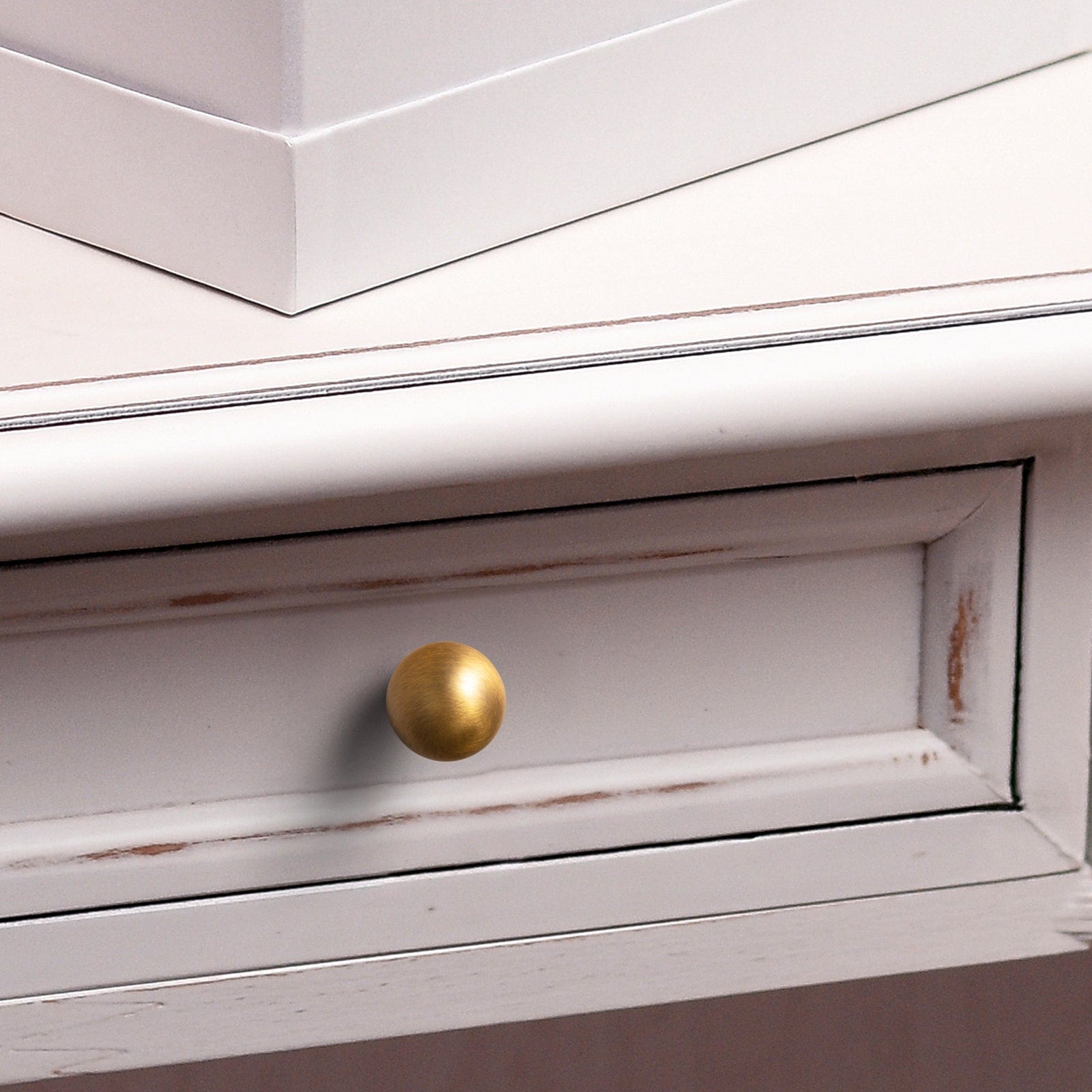 Goo-Ki Brushed Bronze Cabinet Pulls Modern Zinc Alloy Drawer Handles
