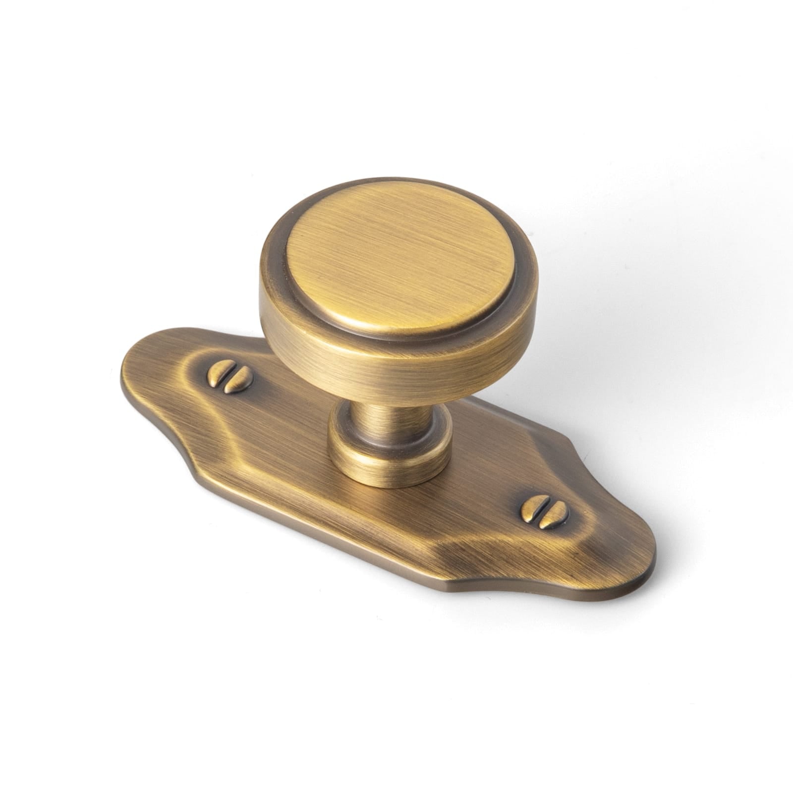 Goo-Ki Brushed Bronze / G023 / 6 Pack Simple Cylindrical Zinc Alloy Drawer Knob with Elegant Design