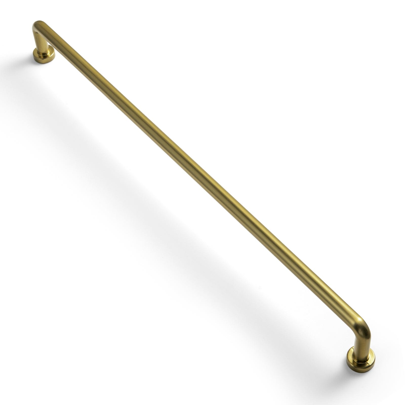 Goo-Ki Brushed Gold / 12.6'' Hole Center / 6 Pack Antique Rustic Vintage Cabinet Bar Pulls Decorative Drawer Handles