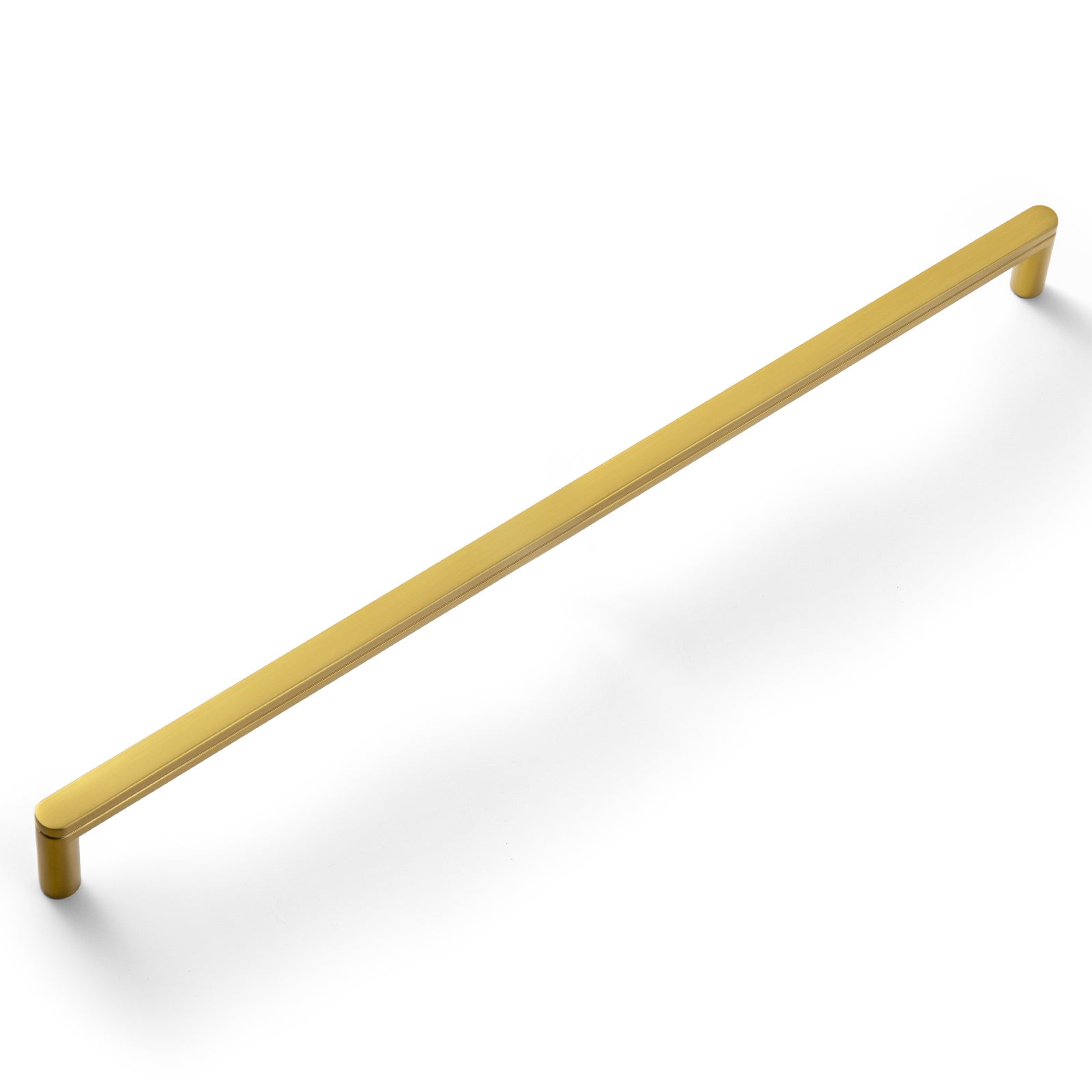 Goo-Ki Brushed Gold / 12.6'' Hole Center / 6 Pack Vintage Carved Cabinet Pulls Antique Brass Kitchen Hardware