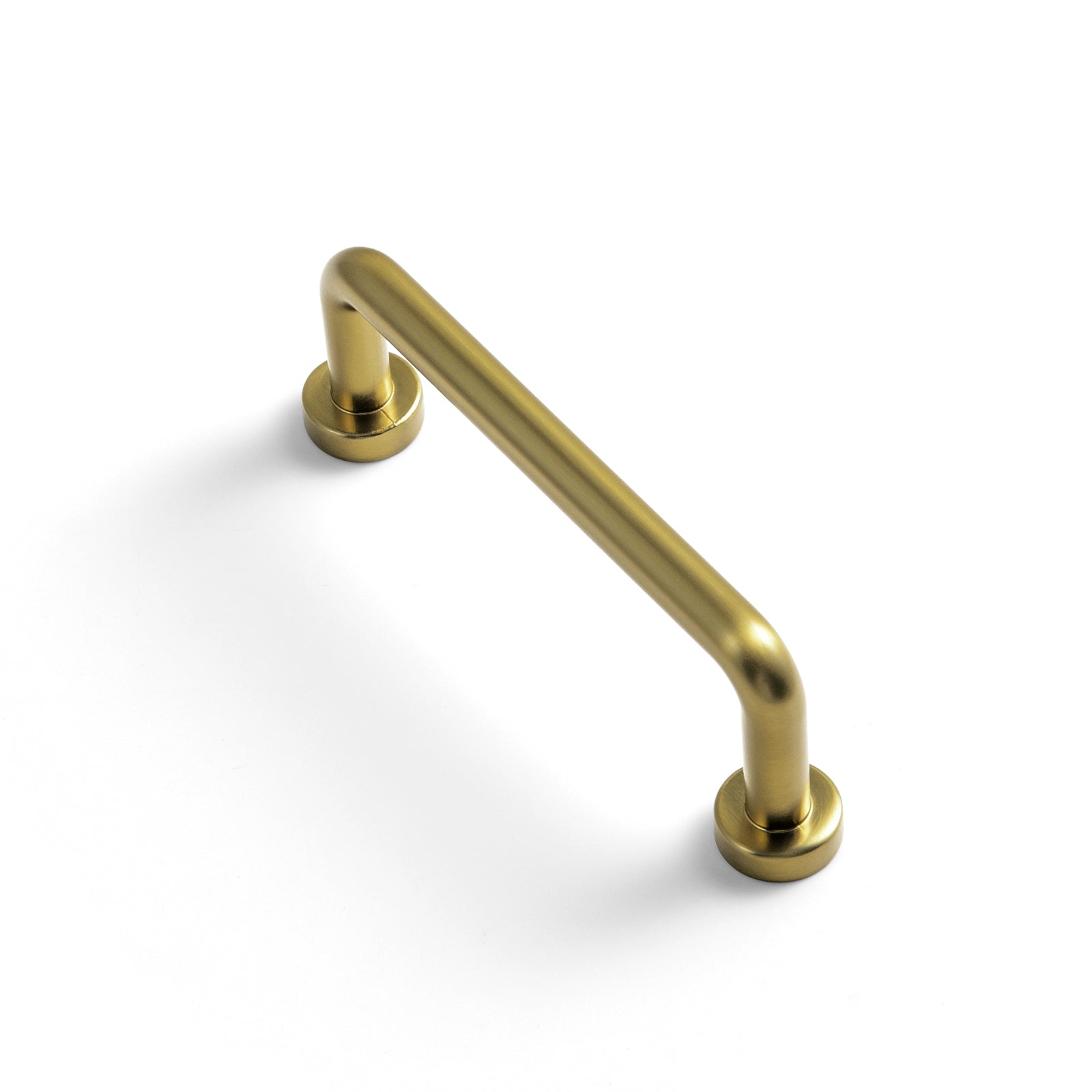 Goo-Ki Brushed Gold / 3'' Hole Center / 6 Pack Antique Rustic Vintage Cabinet Bar Pulls Decorative Drawer Handles
