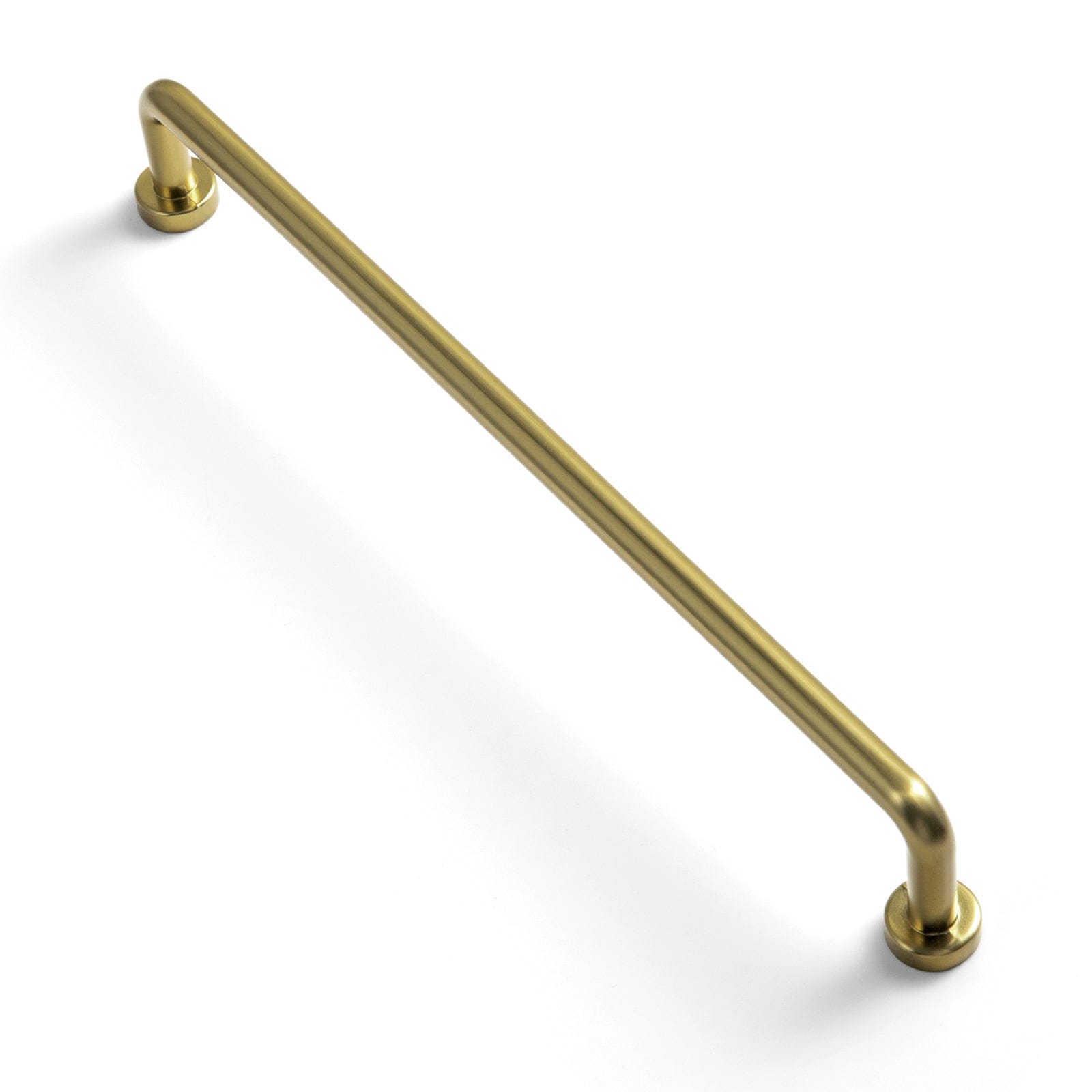 Goo-Ki Brushed Gold / 7.6'' Hole Center / 6 Pack Antique Rustic Vintage Cabinet Bar Pulls Decorative Drawer Handles