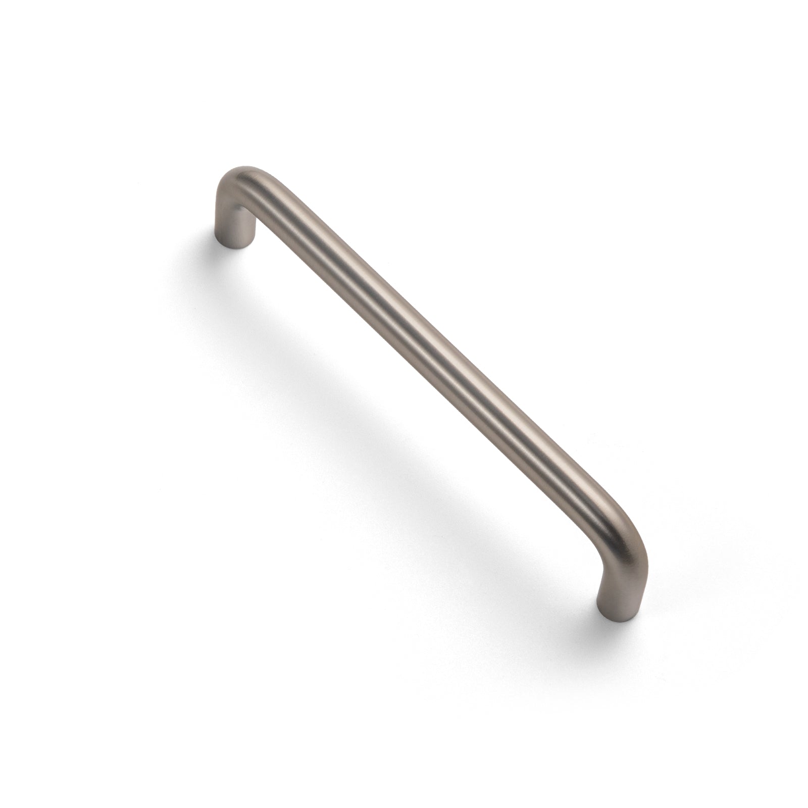 Goo-Ki Brushed Nickel / 5'' Hole Center Plus / 12 Pack Simple Sleek Wardrobe Pull Contemporary Design Cabinet Handle Modern Style