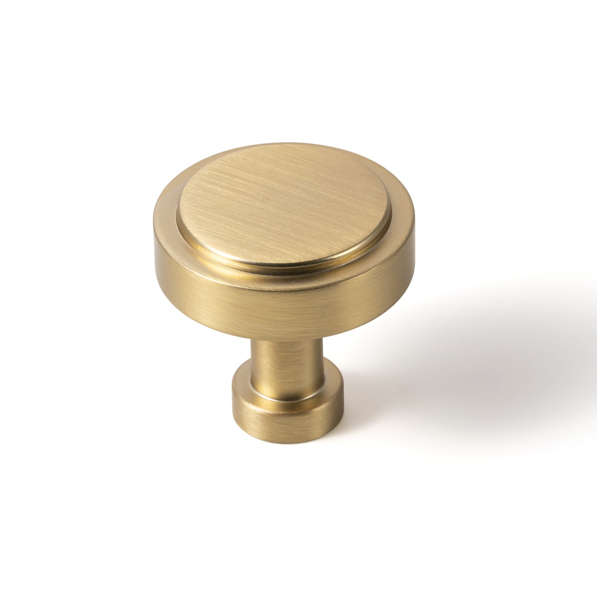 Goo-Ki Champagne Bronze / 1.5'' Knob / 6 Pack Simple Cylindrical Zinc Alloy Drawer Knob with Elegant Design