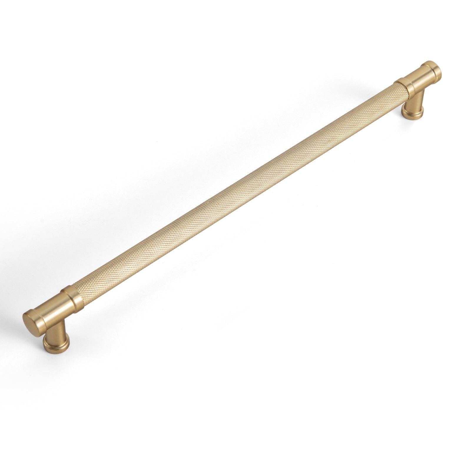 Goo-Ki Champagne Bronze / 10'' Hole Center / 6 Pack Knurled Metal Alloy Vintage Bronze Bar Pull Kitchen Hardware