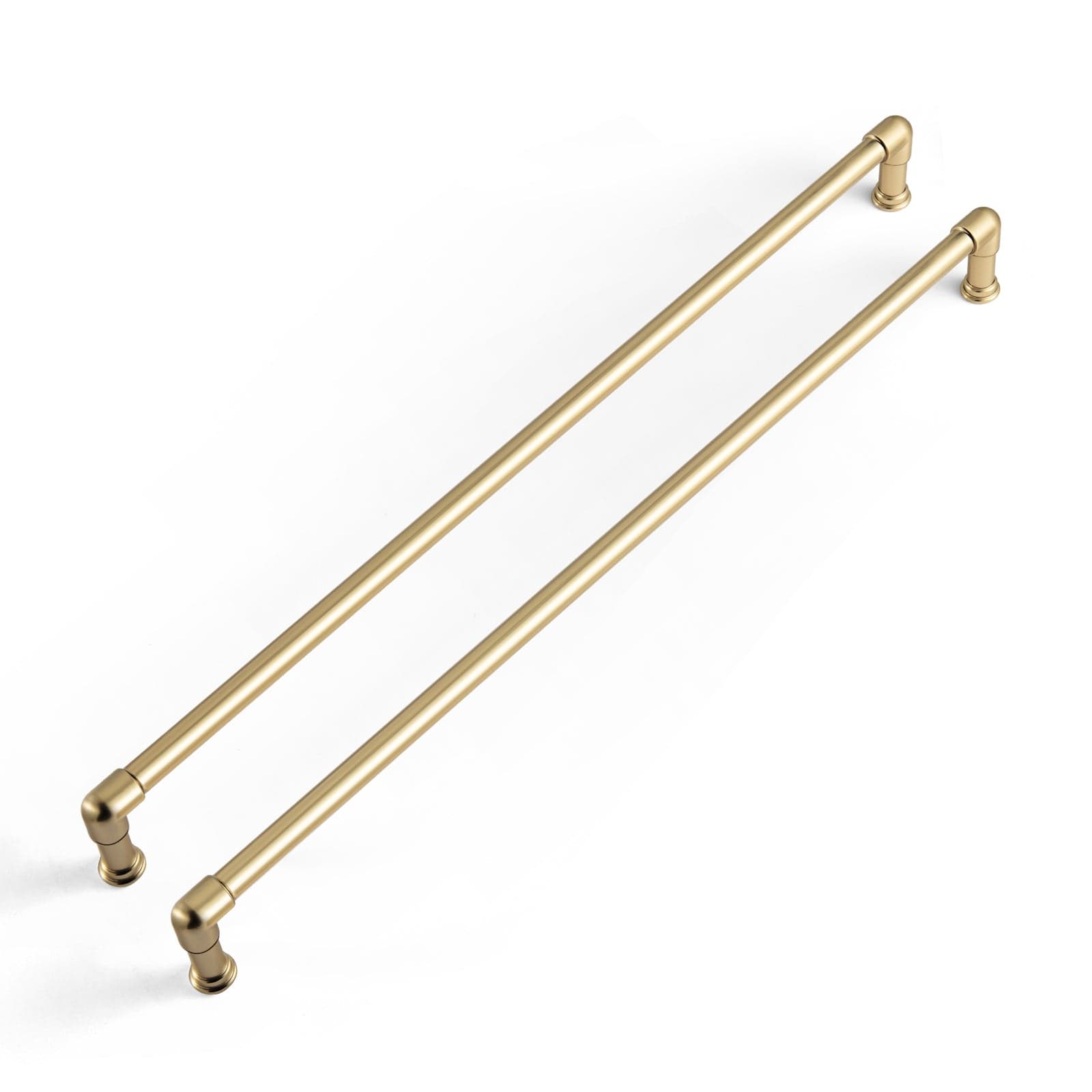 Goo-Ki Champagne Bronze / 12.6'' Hole Center / 6 Pack Industrial Pipe - Shaped Zinc Alloy Cabinet Pulls Retro Furniture Hardware