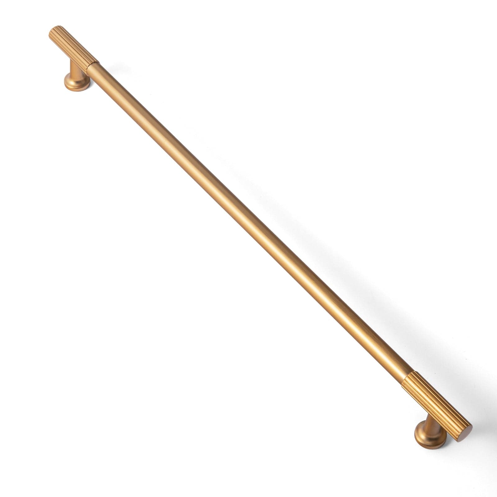 Goo-Ki Champagne Bronze / 12.6'' Hole Center / 6 Pack Striped Decorations Cabinet Pull Retro Brass Cabinet Handles