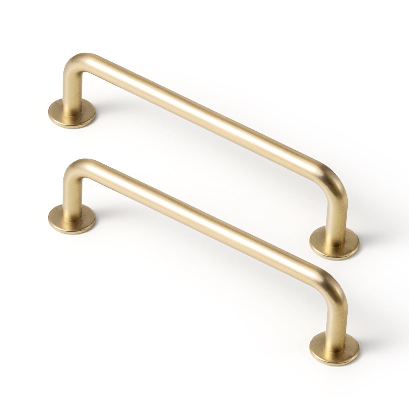 Goo-Ki Champagne Bronze / 5'' Hole Center / 6 Pack Antique Drawer Pulls Solid Retro Bar Pull Furniture Hardware for Kitchen