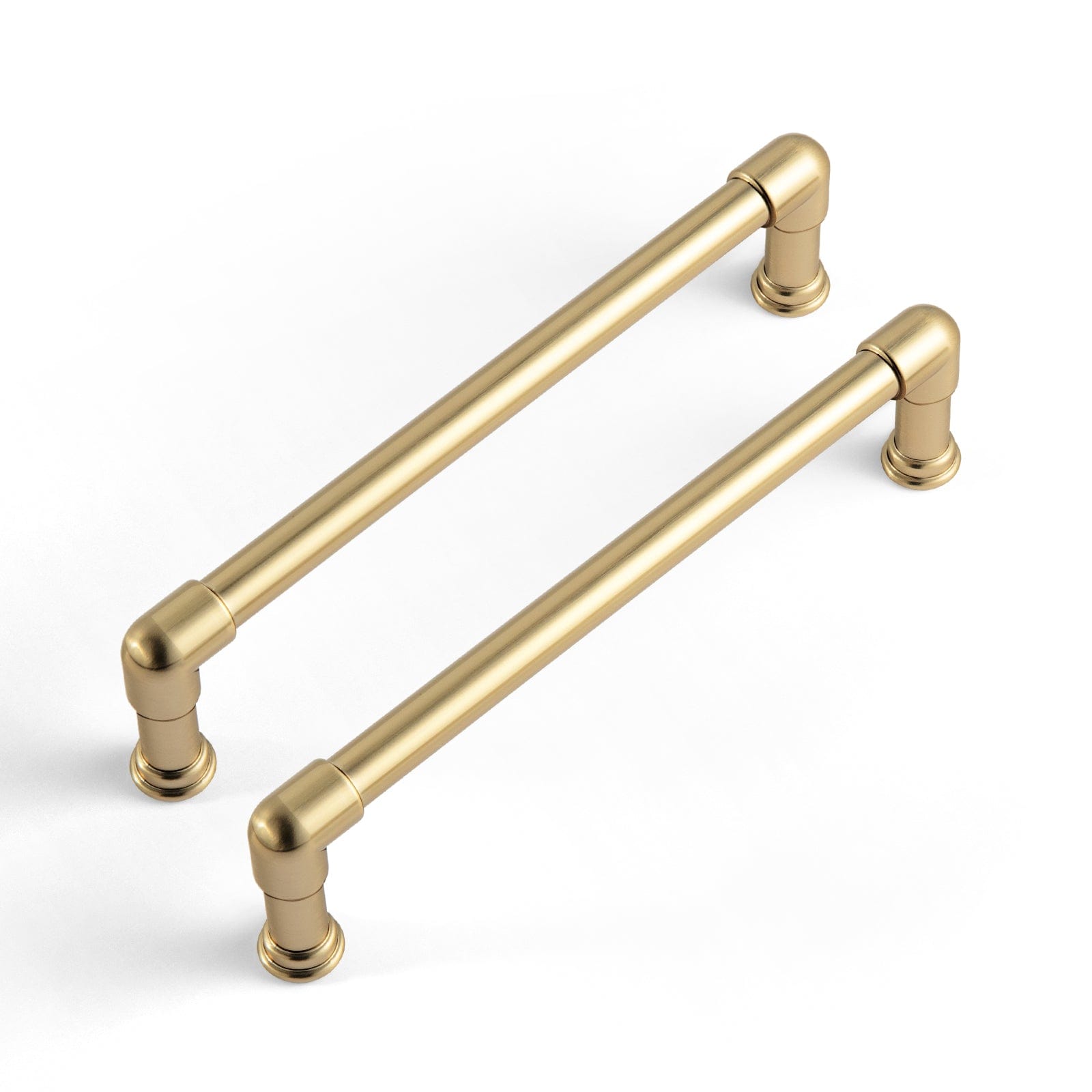 Goo-Ki Champagne Bronze / 5'' Hole Center / 6 Pack Industrial Pipe - Shaped Zinc Alloy Cabinet Pulls Retro Furniture Hardware