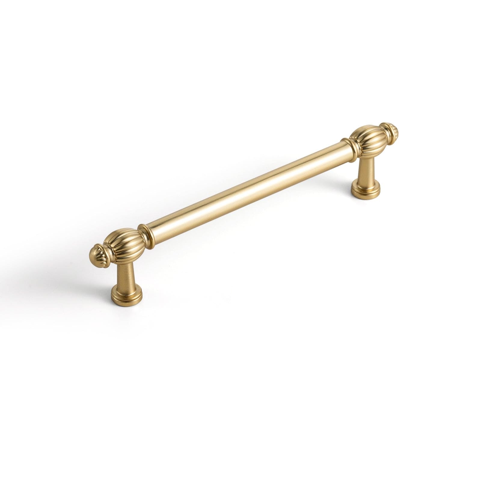 Goo-Ki Champagne Bronze / 5'' Hole Center / 6 Pack Luxury Decorative Antique Brass Cabinet Handles Stylish Accents for Modern Cabinet Design