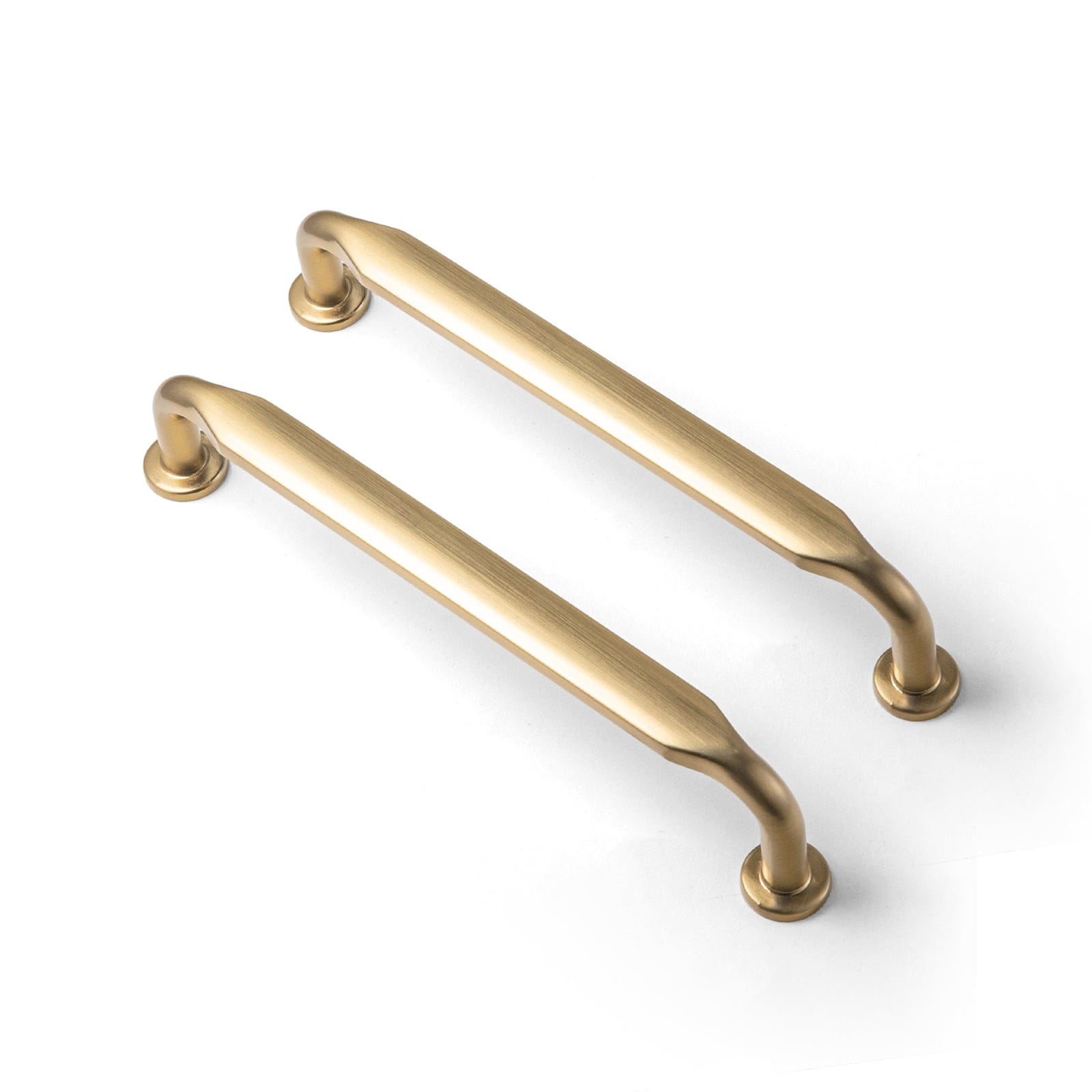Goo-Ki Champagne Bronze / 5'' Hole Center / 6 Pack Minimalist Slim Design Zinc Alloy Cabinet Pulls – Rustic Hardware for a Streamlined Look