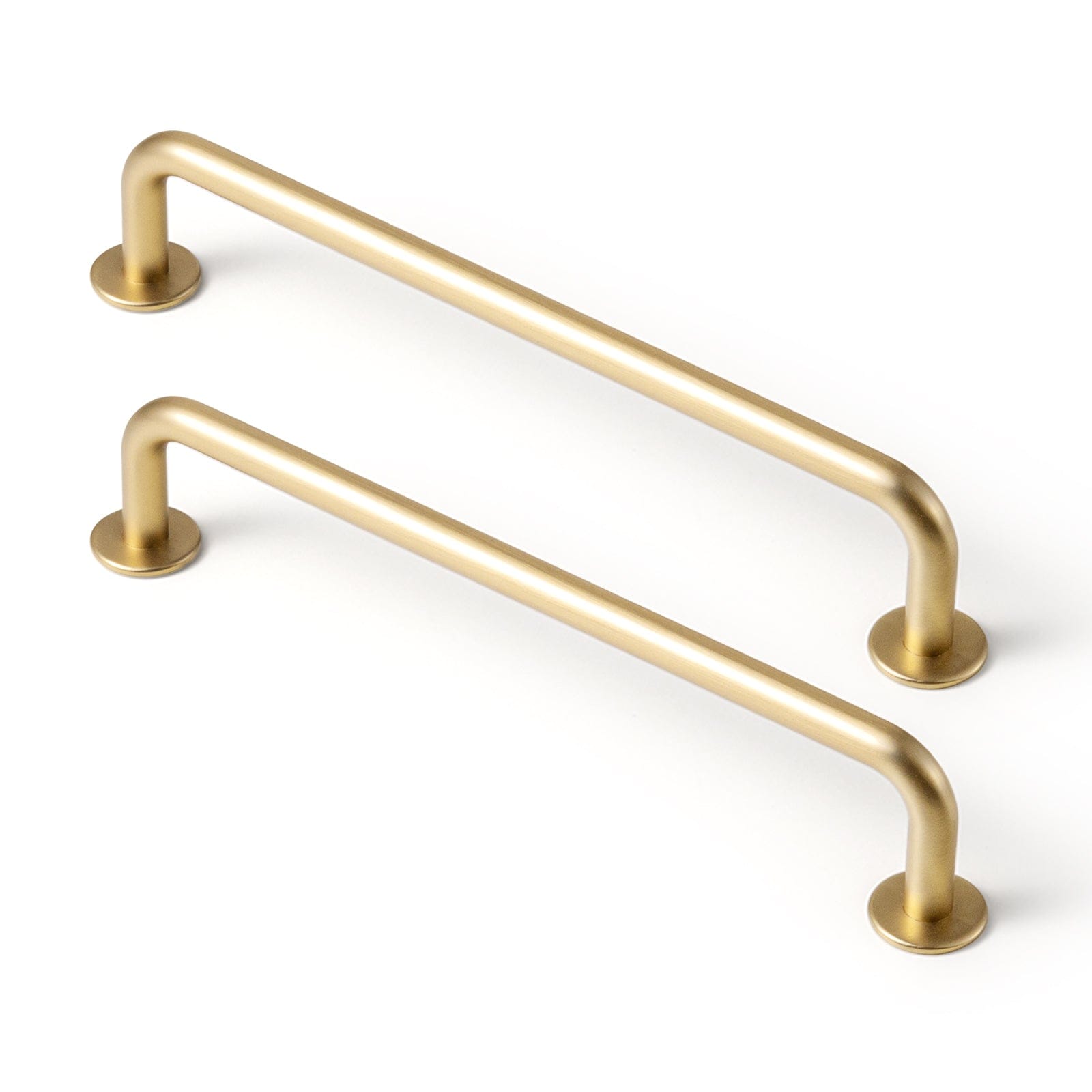 Goo-Ki Champagne Bronze / 6.3'' Hole Center / 6 Pack Antique Drawer Pulls Solid Retro Bar Pull Furniture Hardware for Kitchen