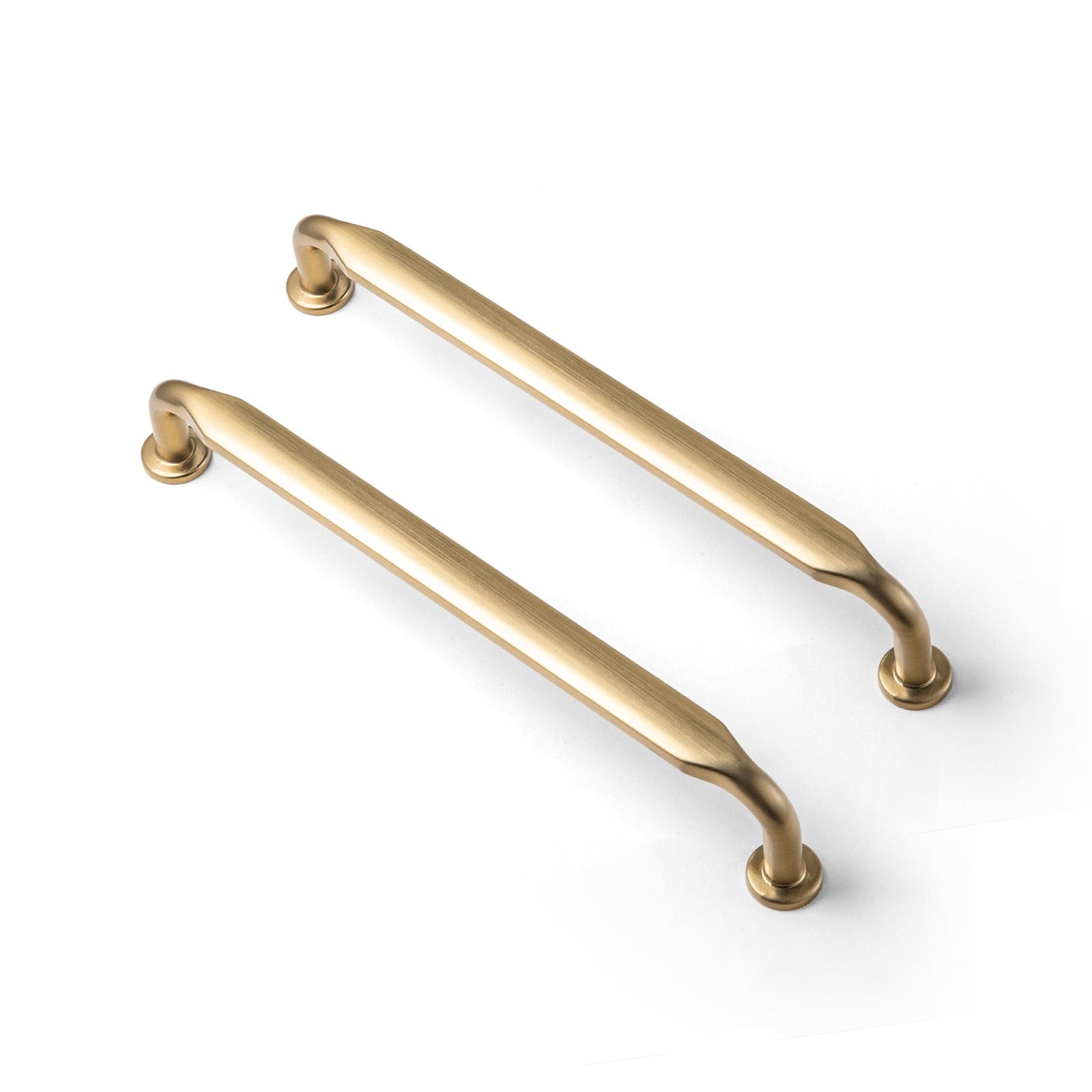 Goo-Ki Champagne Bronze / 6.3'' Hole Center / 6 Pack Minimalist Slim Design Zinc Alloy Cabinet Pulls – Rustic Hardware for a Streamlined Look